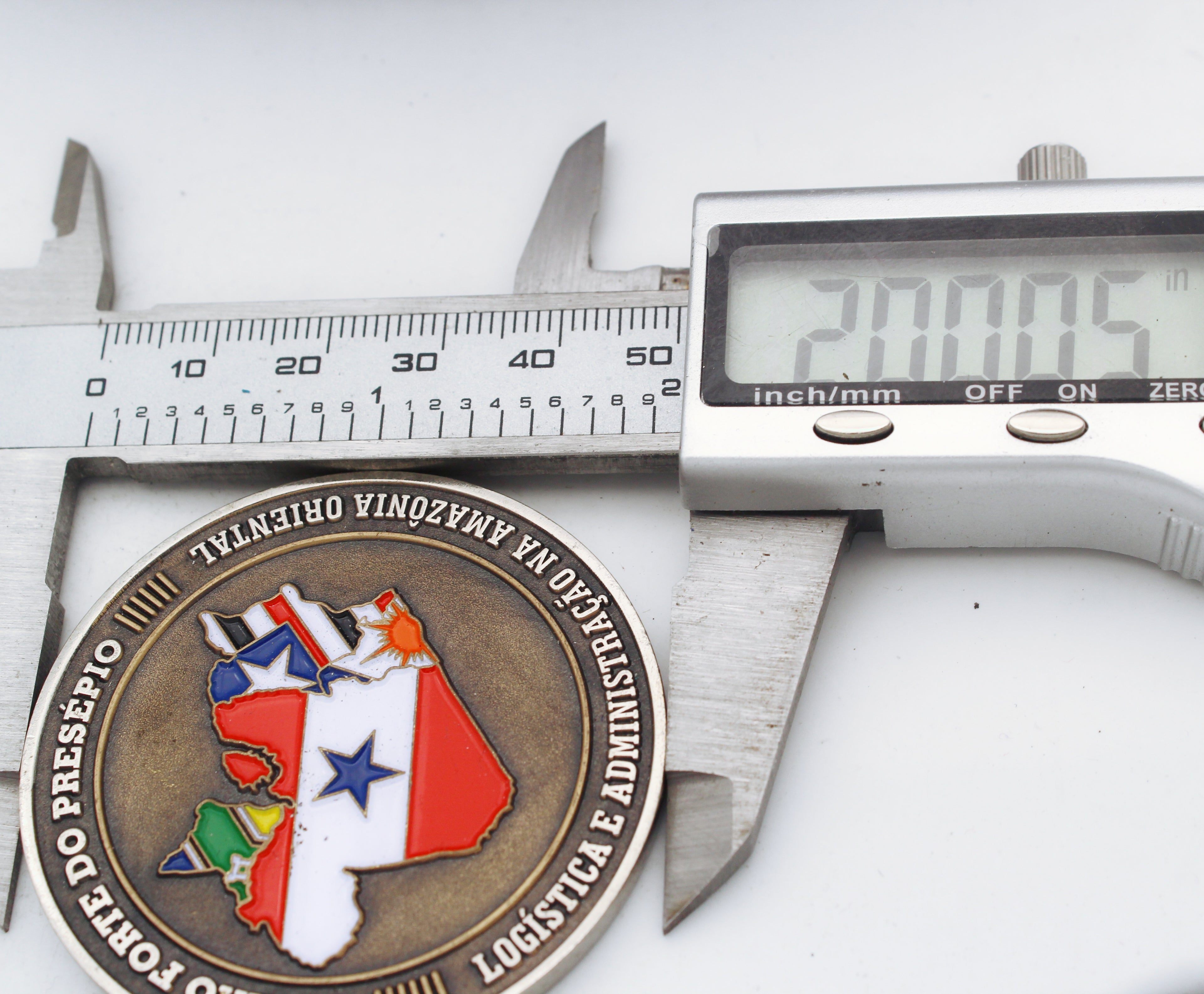 Brazil 8ª Região Militar Belém Logistics Administration Military Challenge Coin 2” Pre-Owned