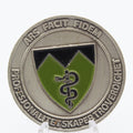 Norwegian Army Medical Battalion Challenge Coin 1.5" Copper Used Collectible