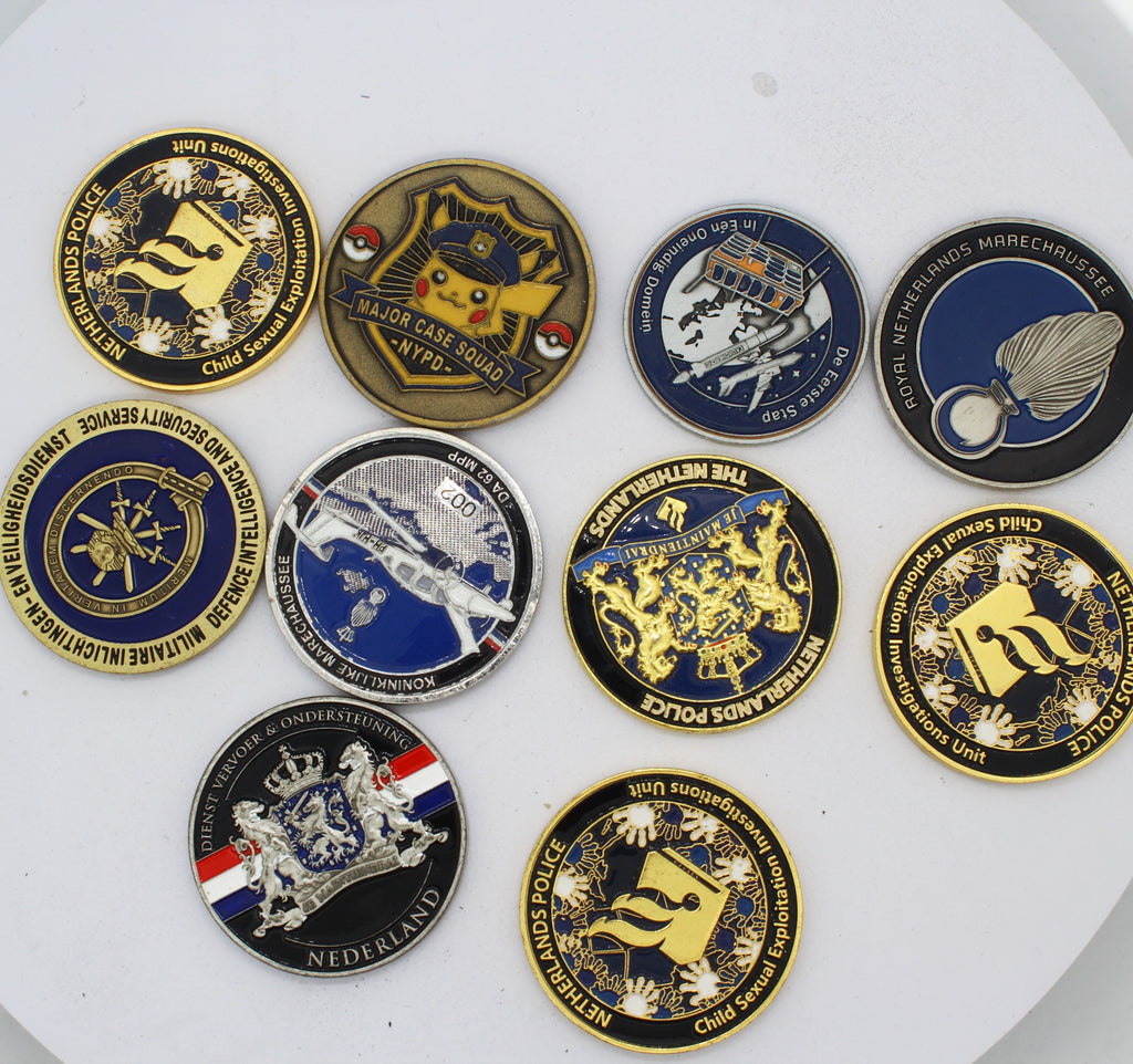 10pcs challenge coins