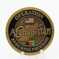 Operation Afghanistan Enduring Freedom Camp Leatherneck Challenge Coin 1.6” Military Copper Pre-Owned