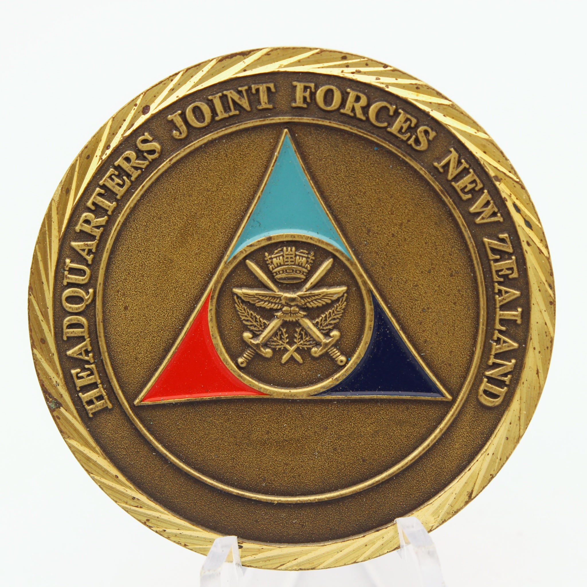 Headquarters Joint Forces New Zealand Military Challenge Coin 1.75” Copper