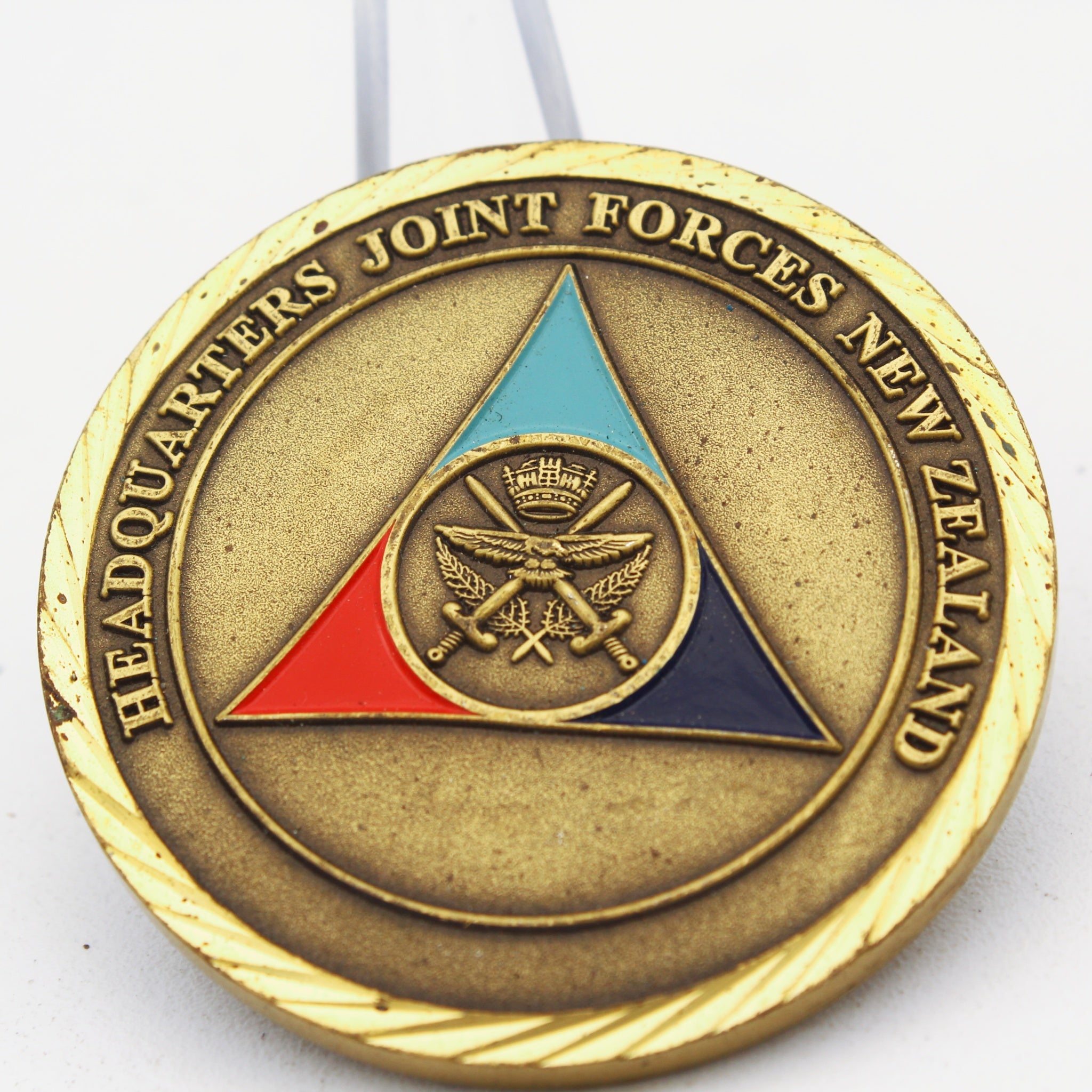 Headquarters Joint Forces New Zealand Military Challenge Coin 1.75” Copper