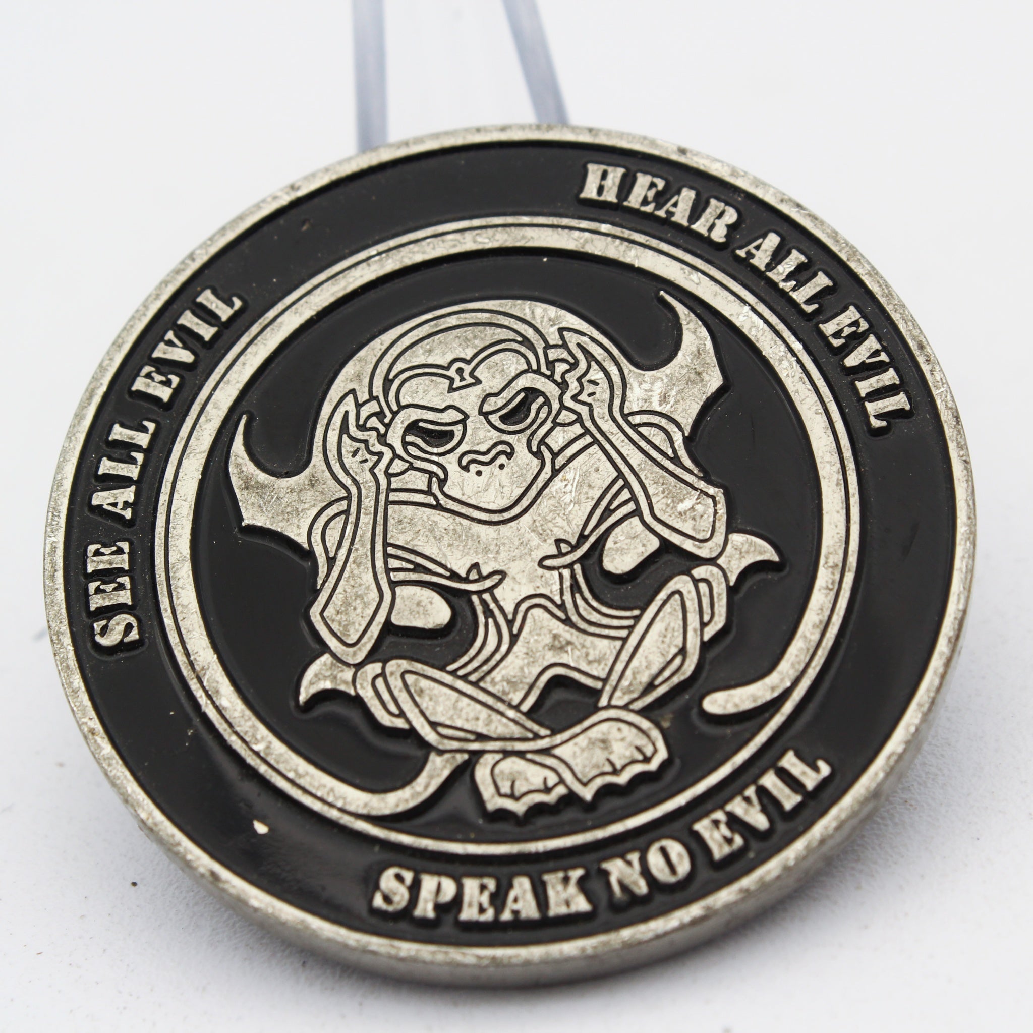 Canadian JTF2 Joint Task Force 2 Challenge Coin 1.75” Copper “Speak No Evil”