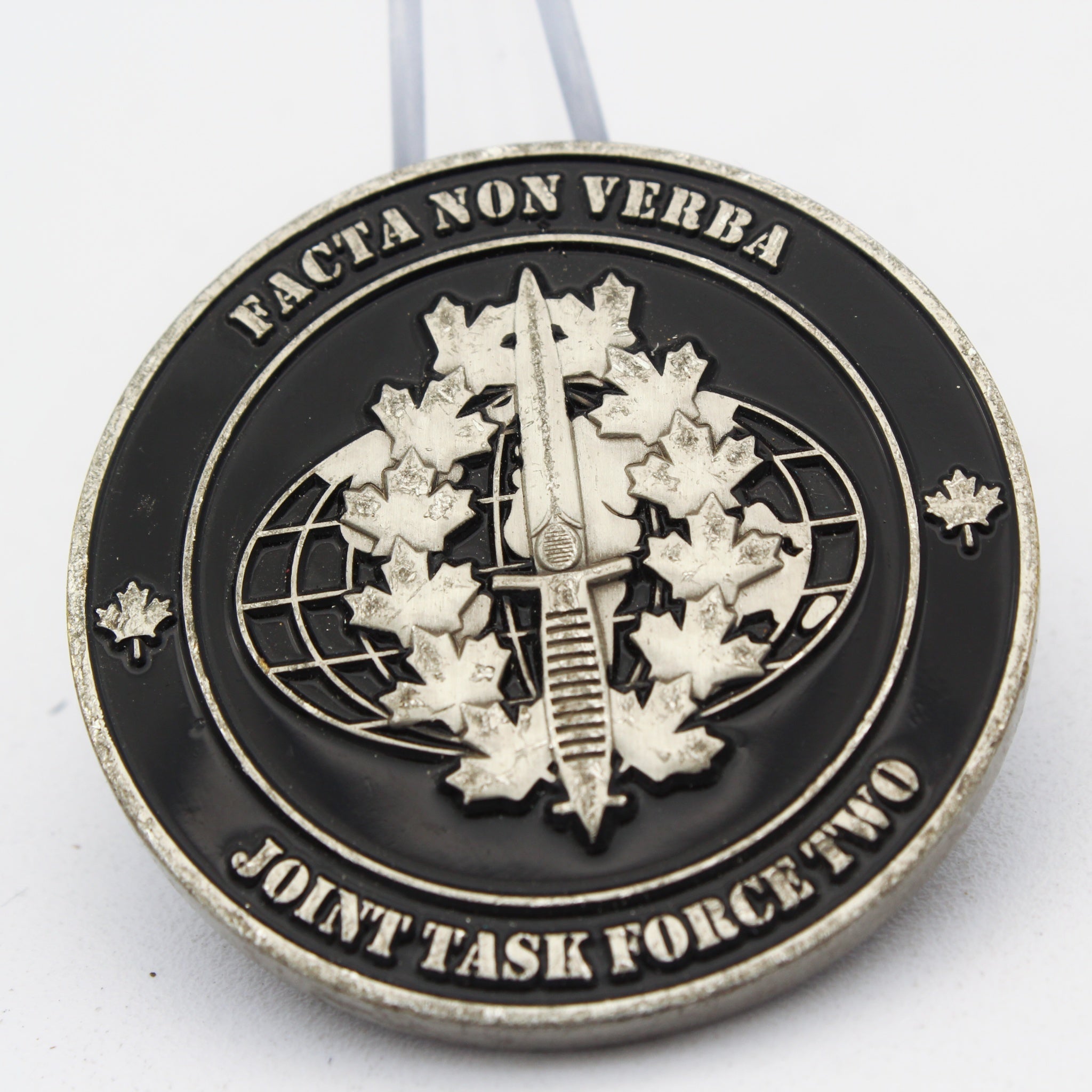 Canadian JTF2 Joint Task Force 2 Challenge Coin 1.75” Copper “Speak No Evil”