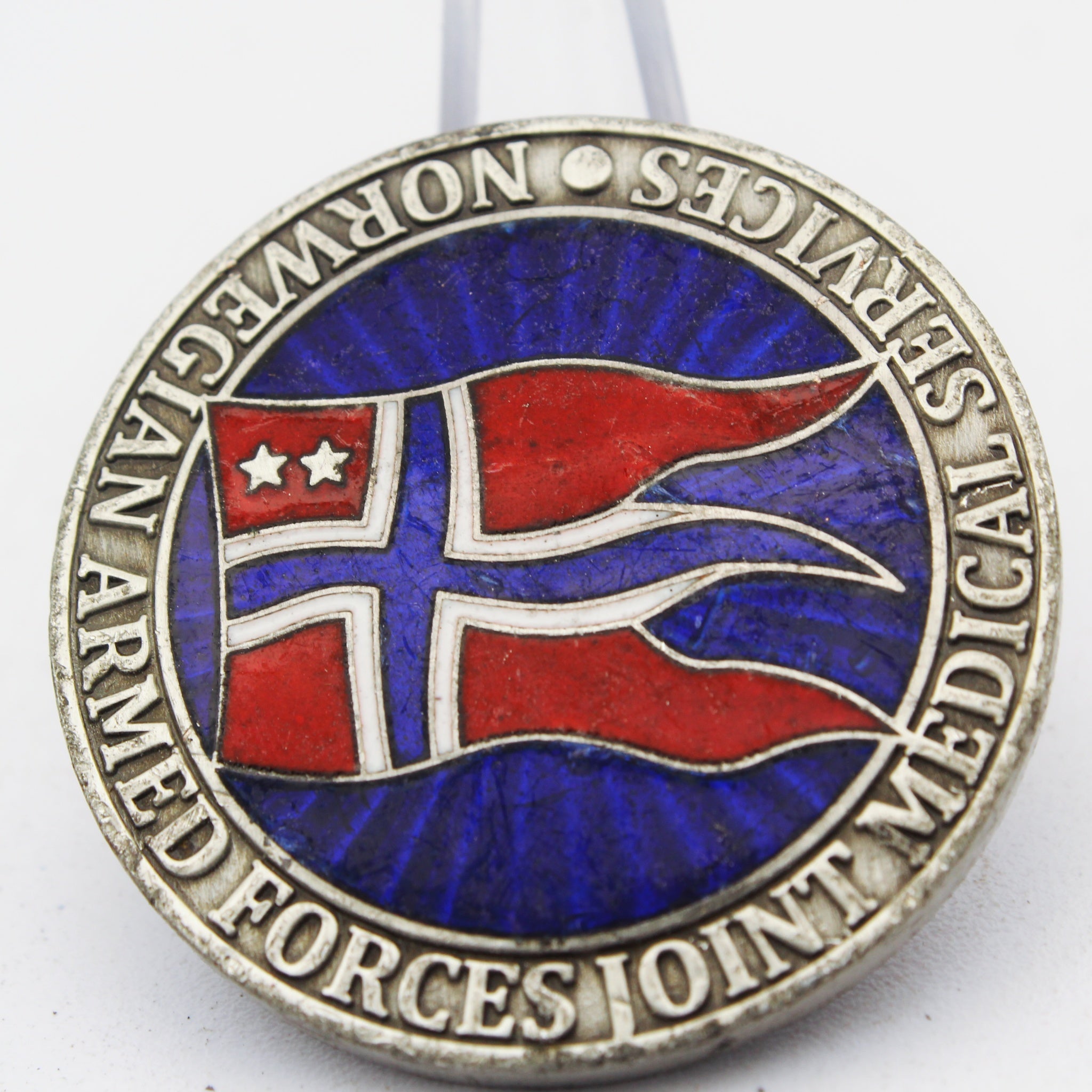 Norwegian Armed Forces Joint Medical Service Surgeon General Challenge Coin | 1.5" Copper Pre-Owned Collectible