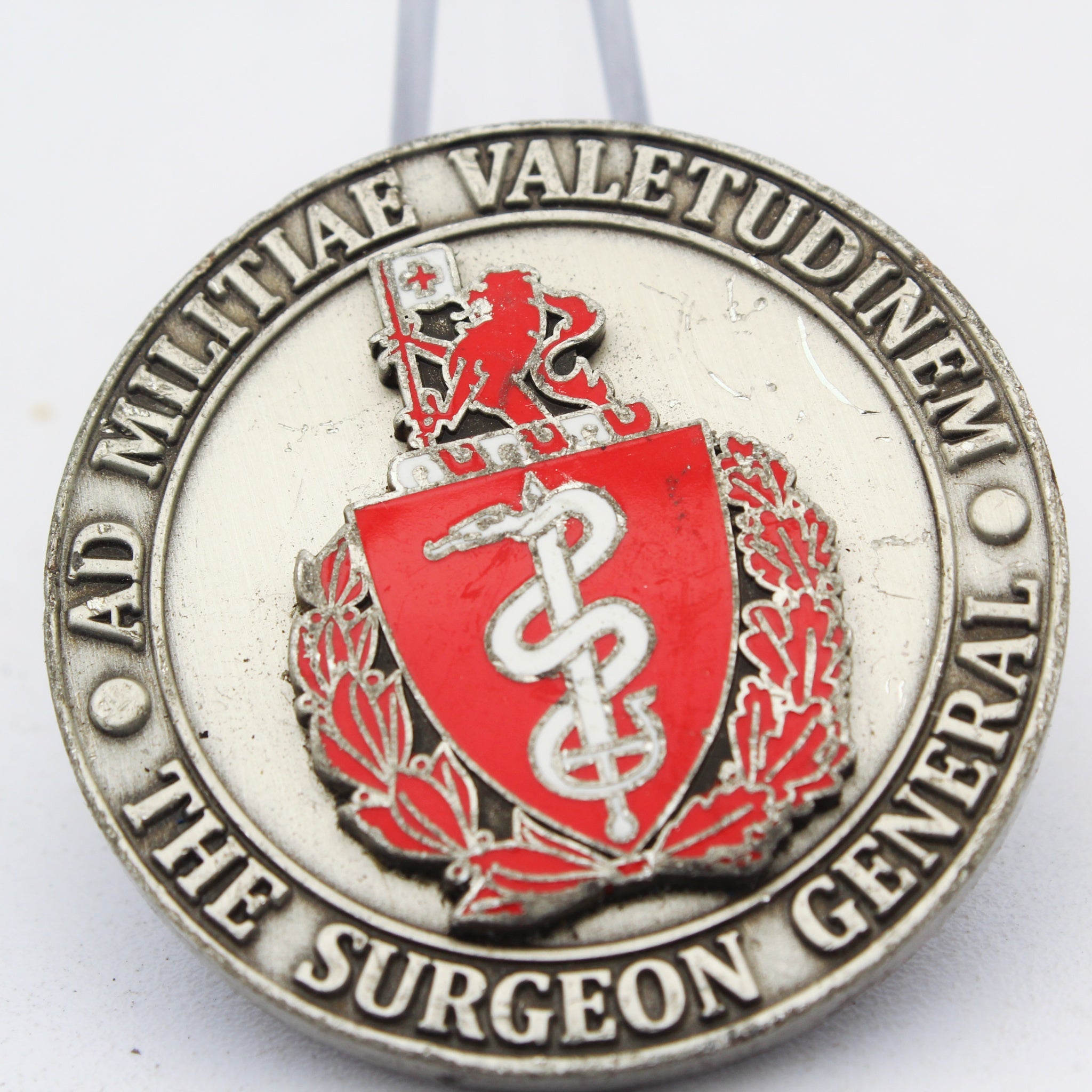 Norwegian Armed Forces Joint Medical Service Surgeon General Challenge Coin | 1.5" Copper Pre-Owned Collectible