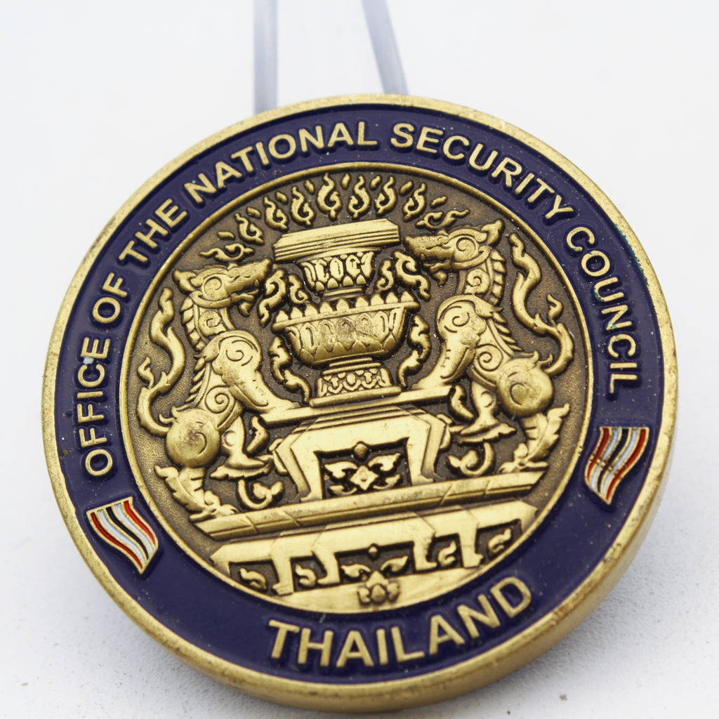 Thailand National Security Council Challenge Coin – Government House Thai Commemorative  Pre-owned