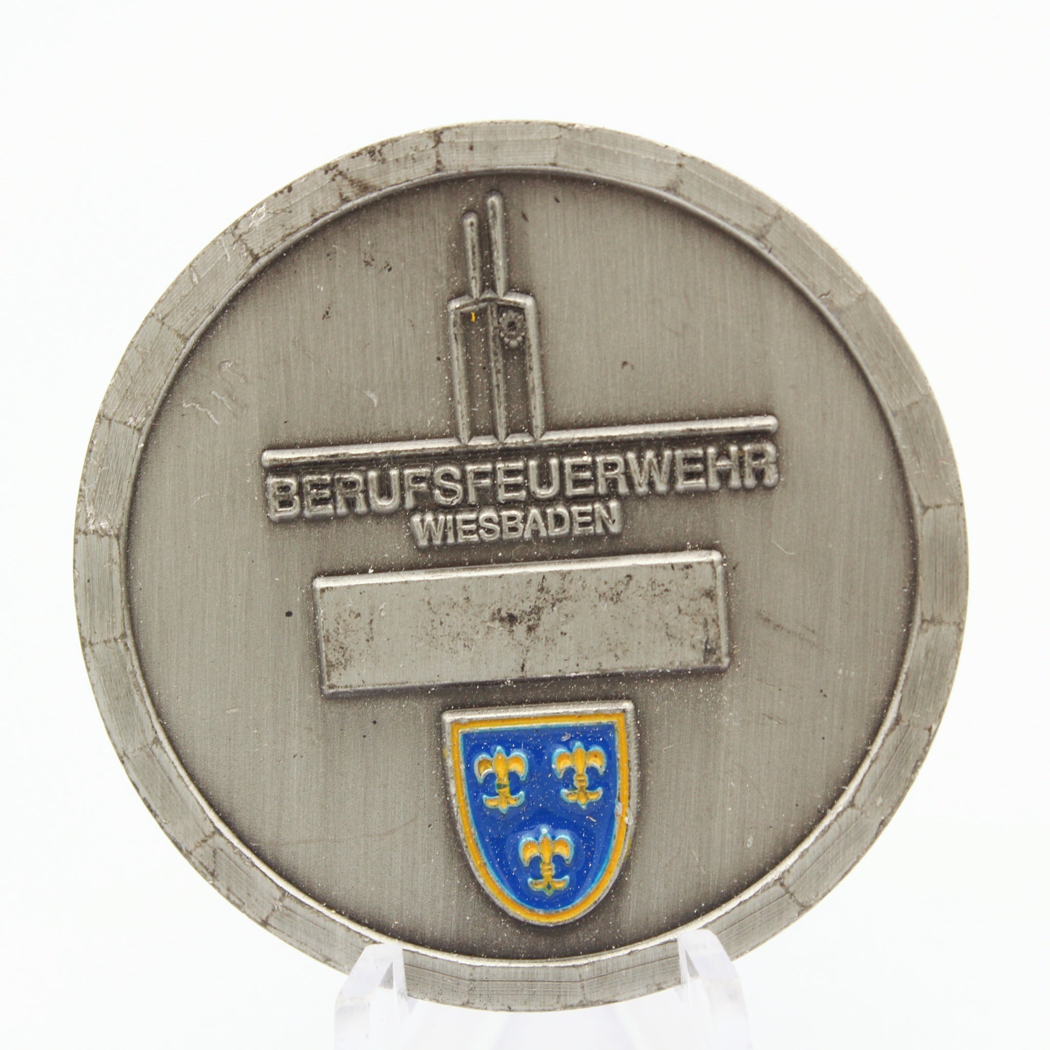 Berufsfeuerwehr Wiesbaden Germany Firefighter Challenge Coin 1.75"