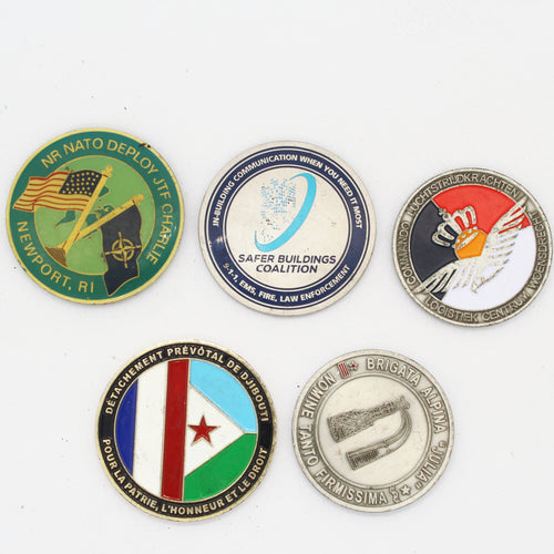 5pcs challenge coins