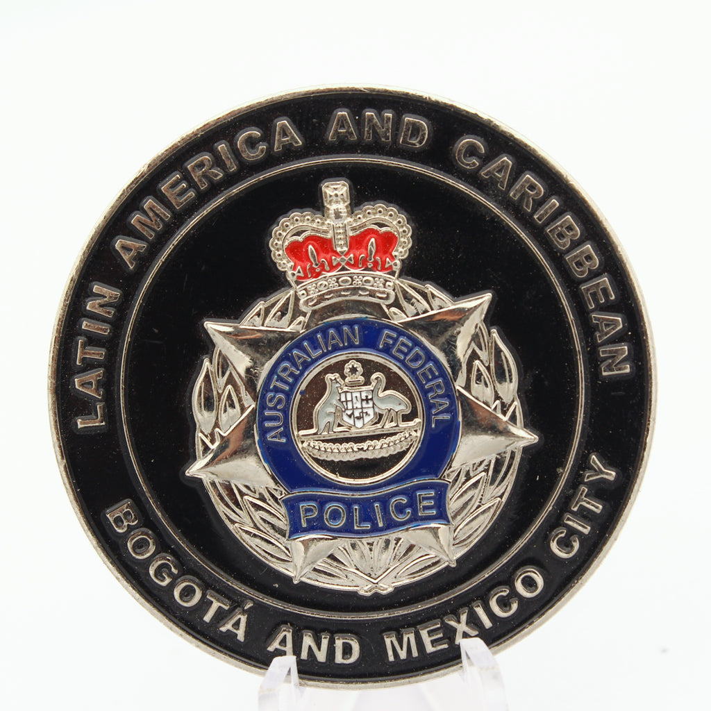 Australian Federal Police Challenge Coin – Latin America & Caribbean (Bogota & Mexico City) 2”
