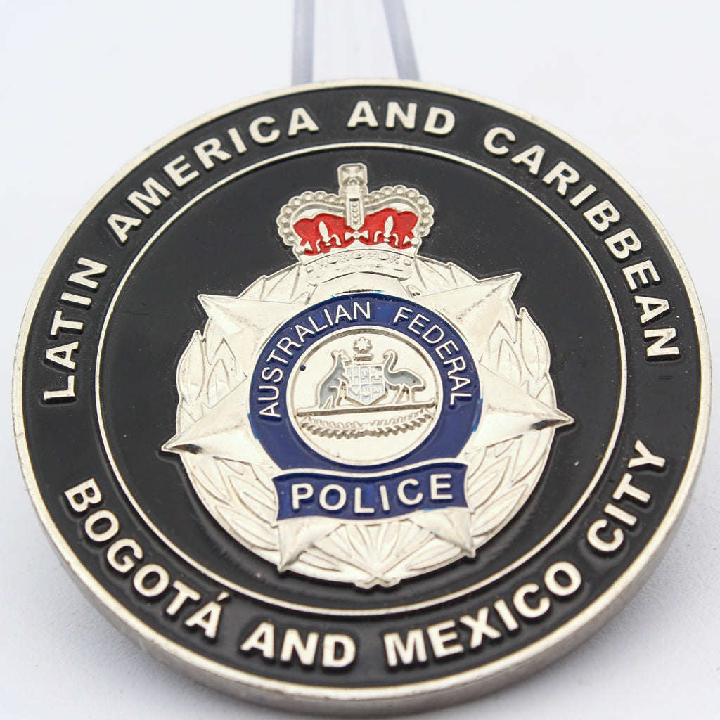 Australian Federal Police Challenge Coin – Latin America & Caribbean (Bogota & Mexico City) 2”