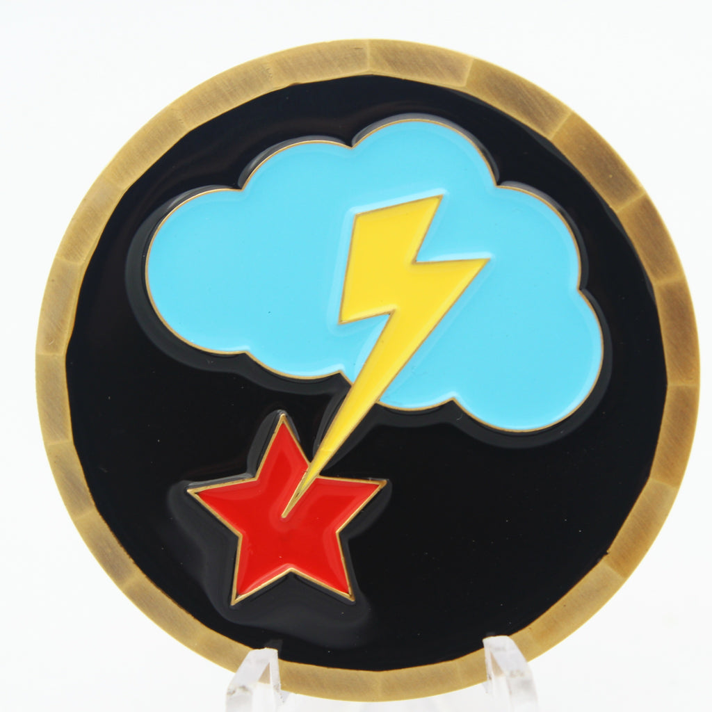 Blackhats Communicatus Excellantus Roadrunner Challenge Coin