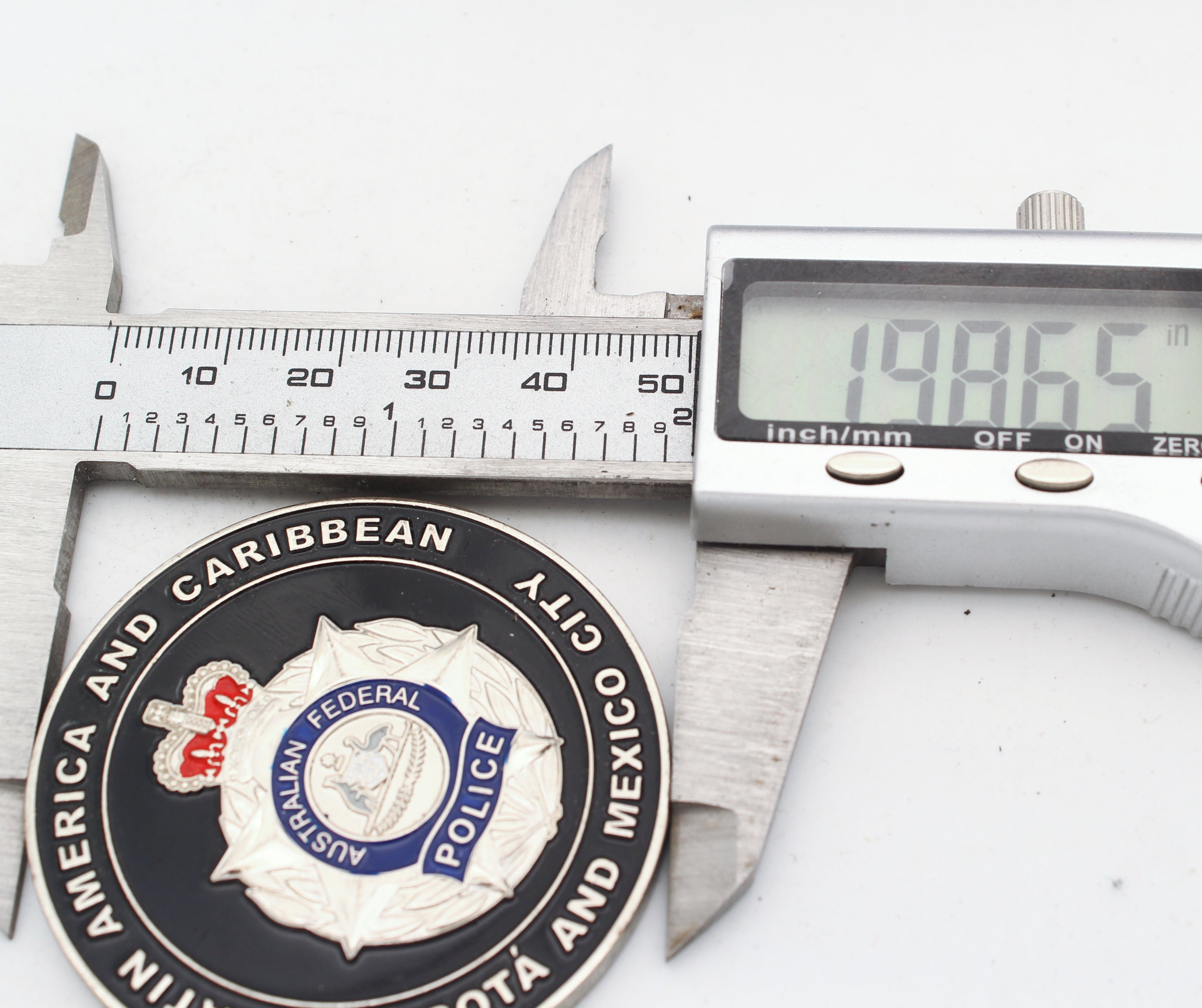 Australian Federal Police Challenge Coin – Latin America & Caribbean (Bogota & Mexico City) 2”