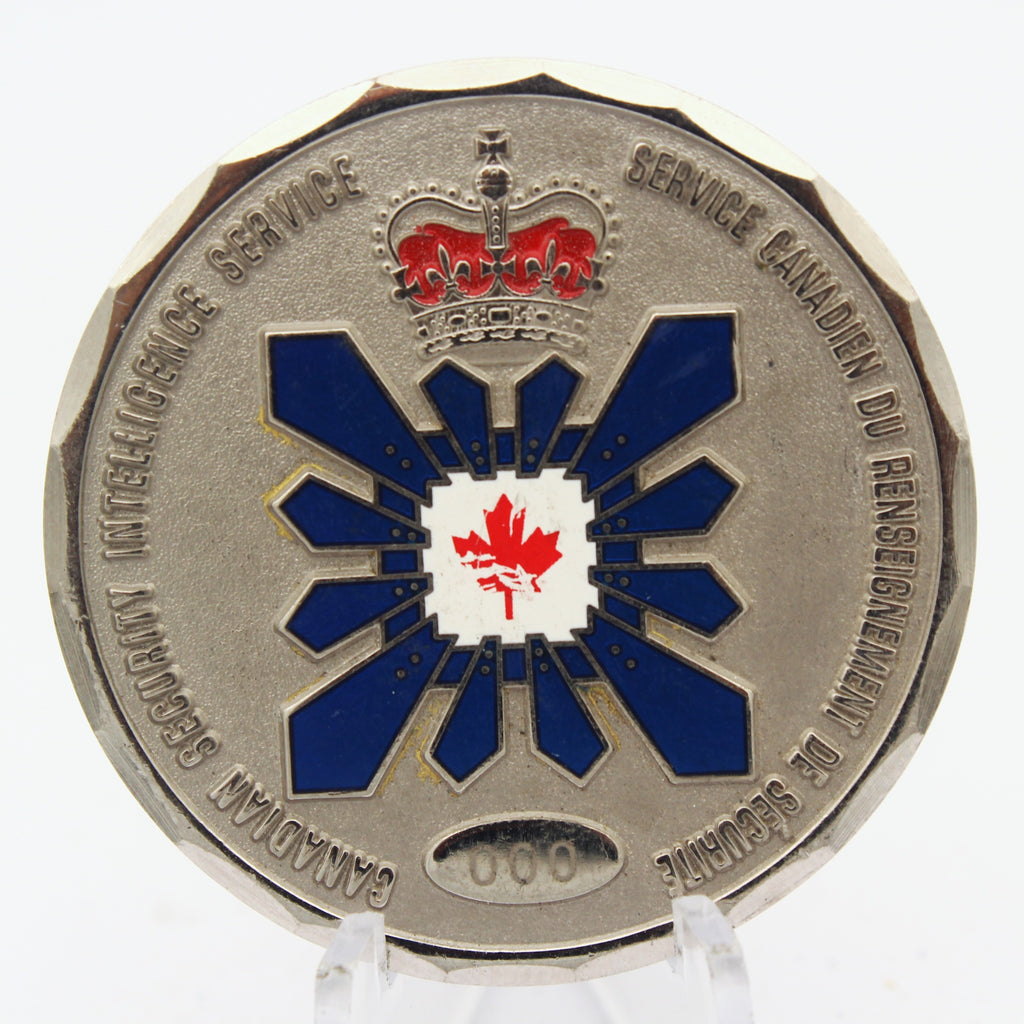 Canadian Security Intelligence Service CSIS Atlantic Region Challenge Coin