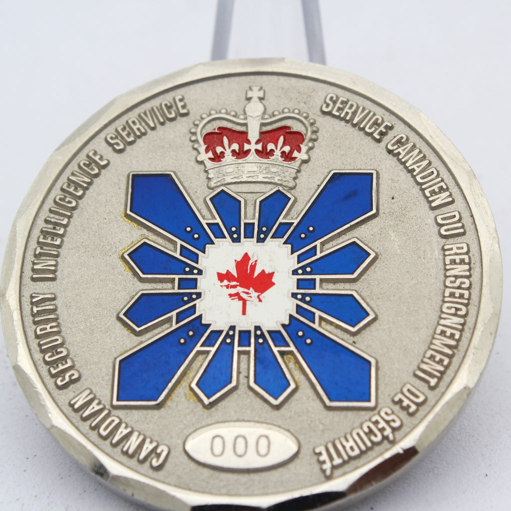 Canadian Security Intelligence Service CSIS Atlantic Region Challenge Coin