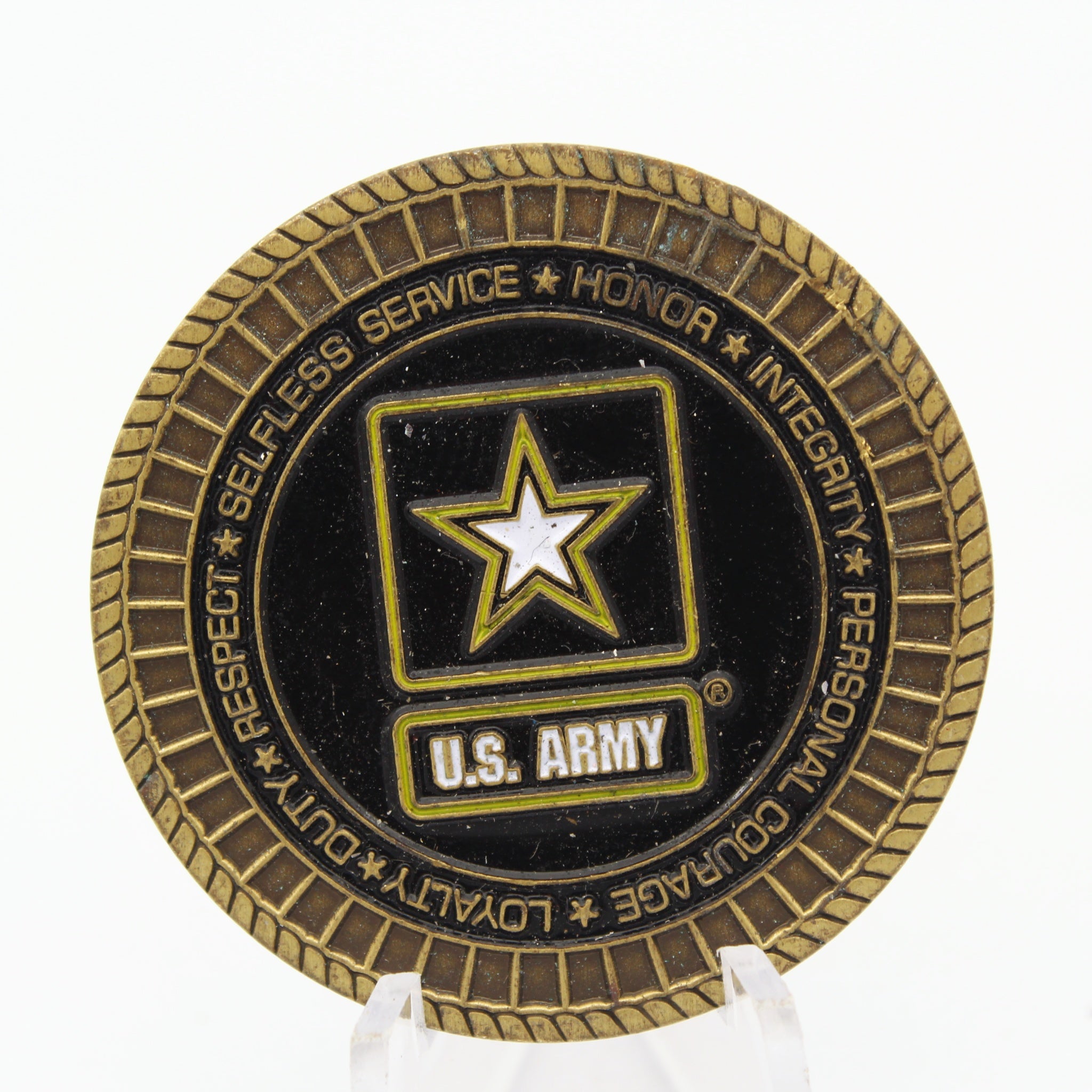 Fort Leonard Wood Missouri U.S. Army Challenge Coin 1.6” pre-owned