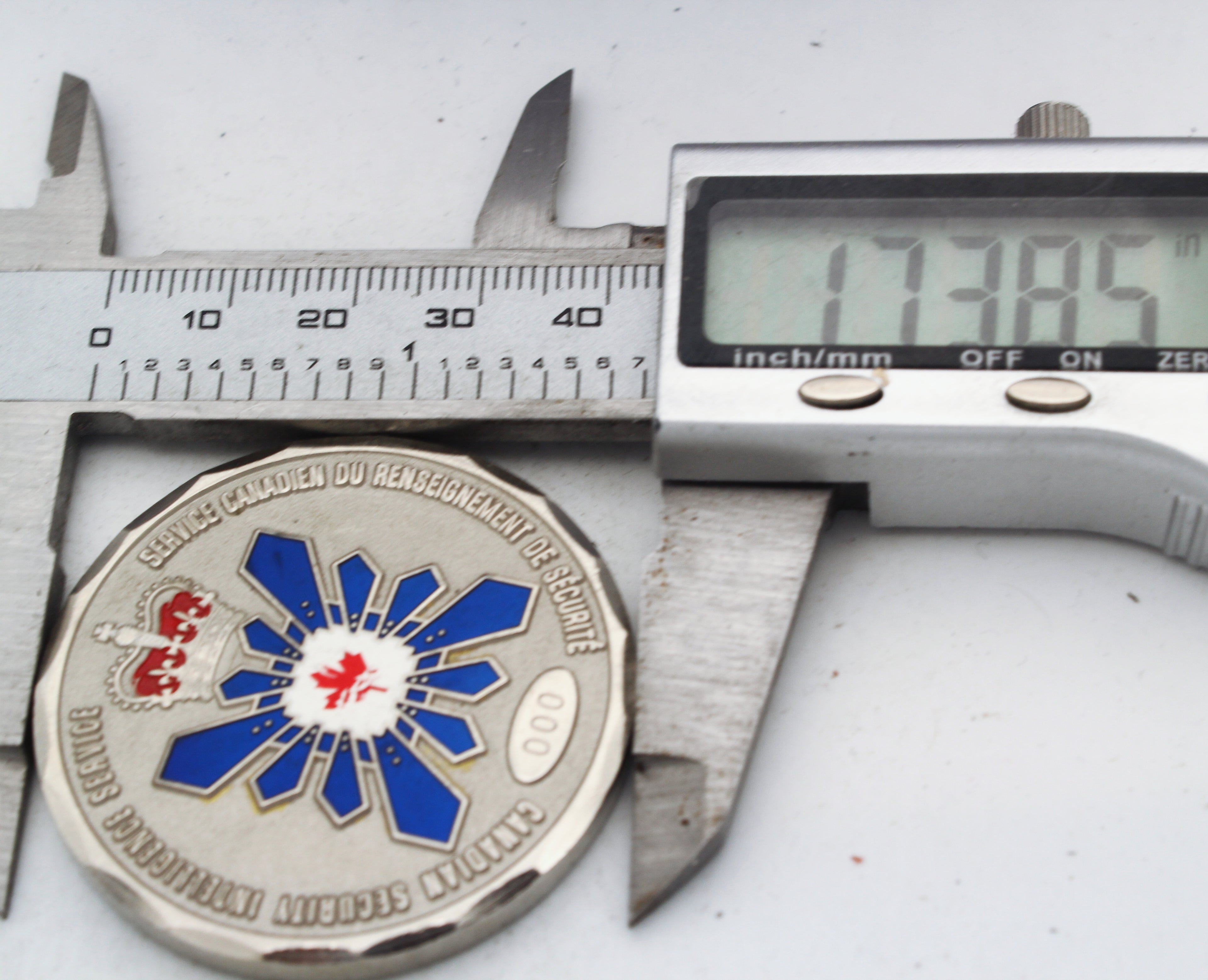 Canadian Security Intelligence Service CSIS Atlantic Region Challenge Coin