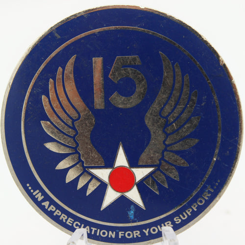 461st Bomb Group Association Al Ataque 15th Air Force Challenge Coin