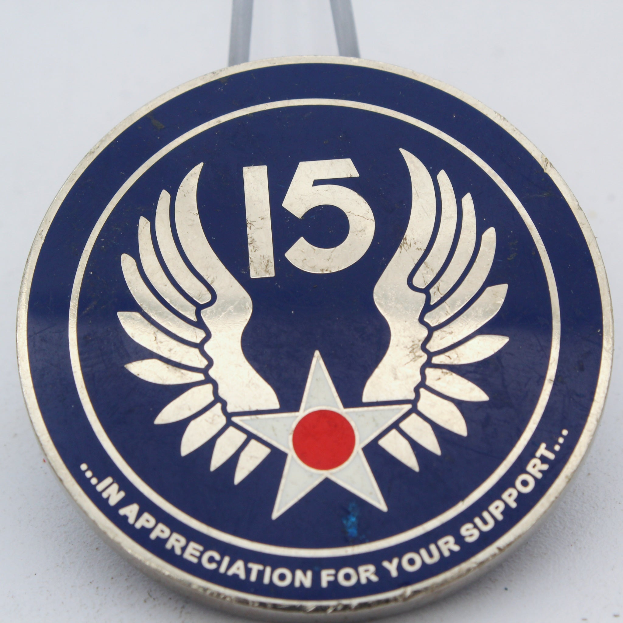 461st Bomb Group Association Al Ataque 15th Air Force Challenge Coin