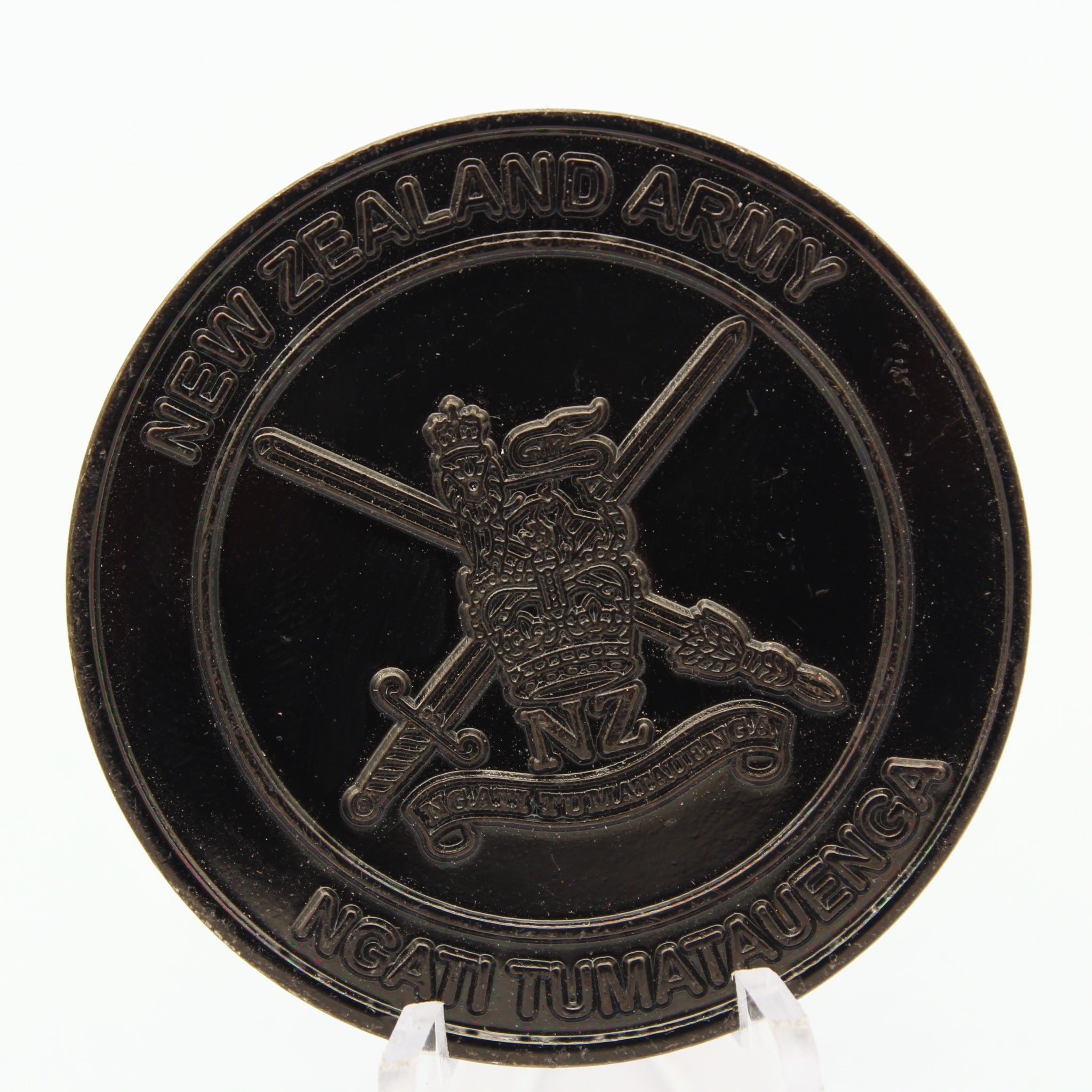 New Zealand Army 1st NZ Brigade Coin 1.75” – Kia Rite Kia Takatu • Ngati Tumatauenga