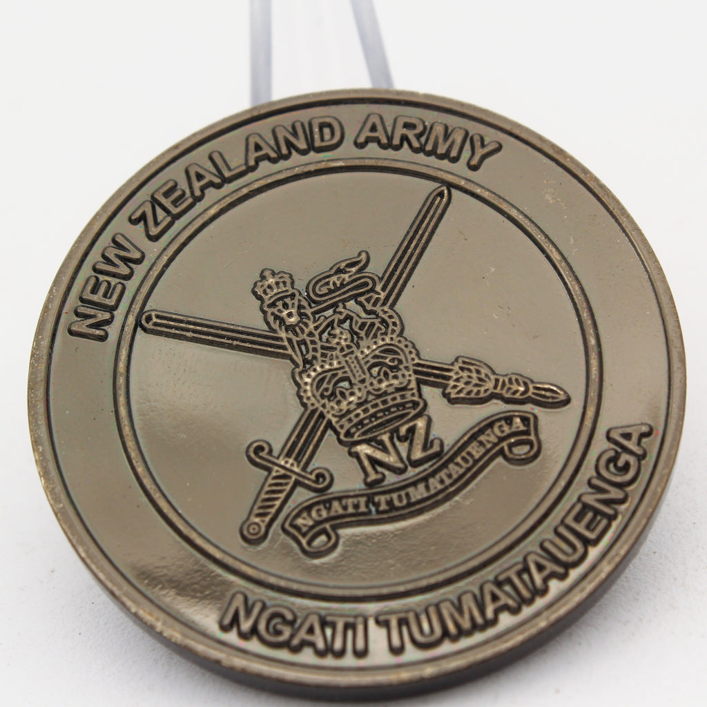 New Zealand Army 1st NZ Brigade Coin 1.75” – Kia Rite Kia Takatu • Ngati Tumatauenga