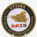 Brazilian Army UT30BR ARES 30mm Diretoria de Fabricação Challenge Coin