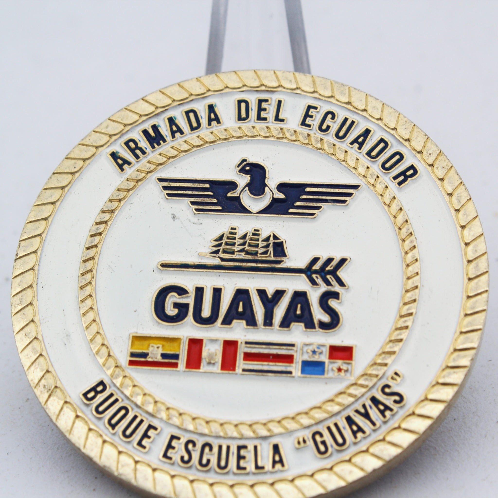 Armada del Ecuador Buque Escuela Guayas Pacifico 2021 Challenge Coin