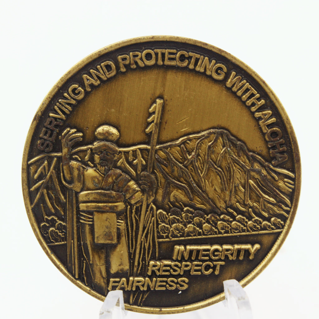 Honolulu Police Relief Association Aloha Challenge Coin