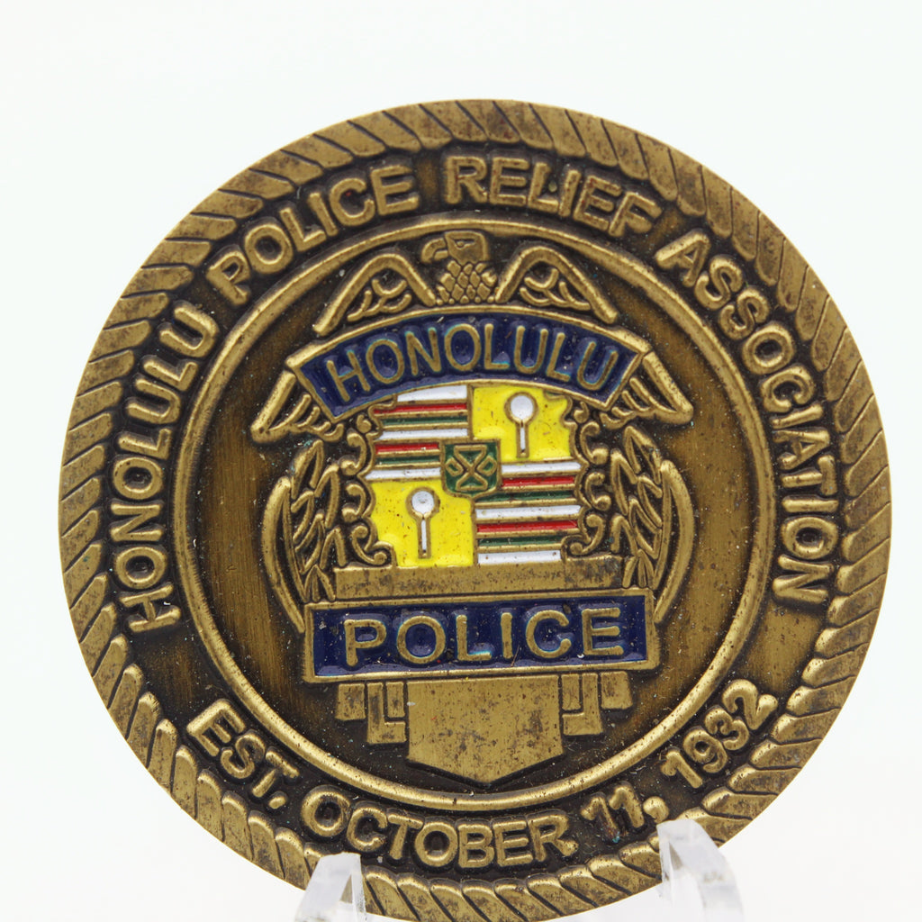 Honolulu Police Relief Association Aloha Challenge Coin