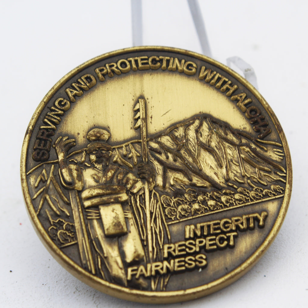 Honolulu Police Relief Association Aloha Challenge Coin