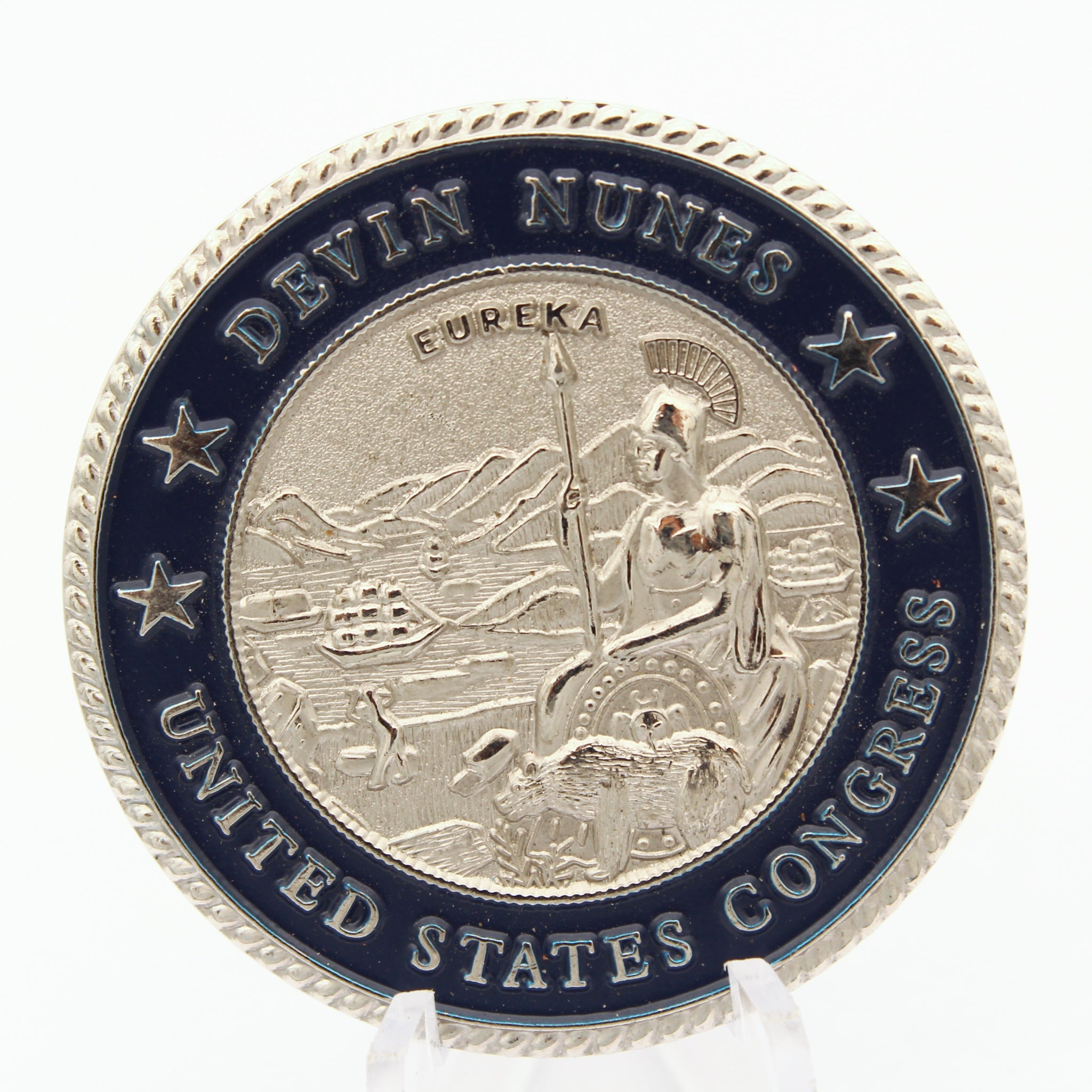 U.S. Congress Intelligence Challenge Coin 1.75” Devin Nunes Political Collectible