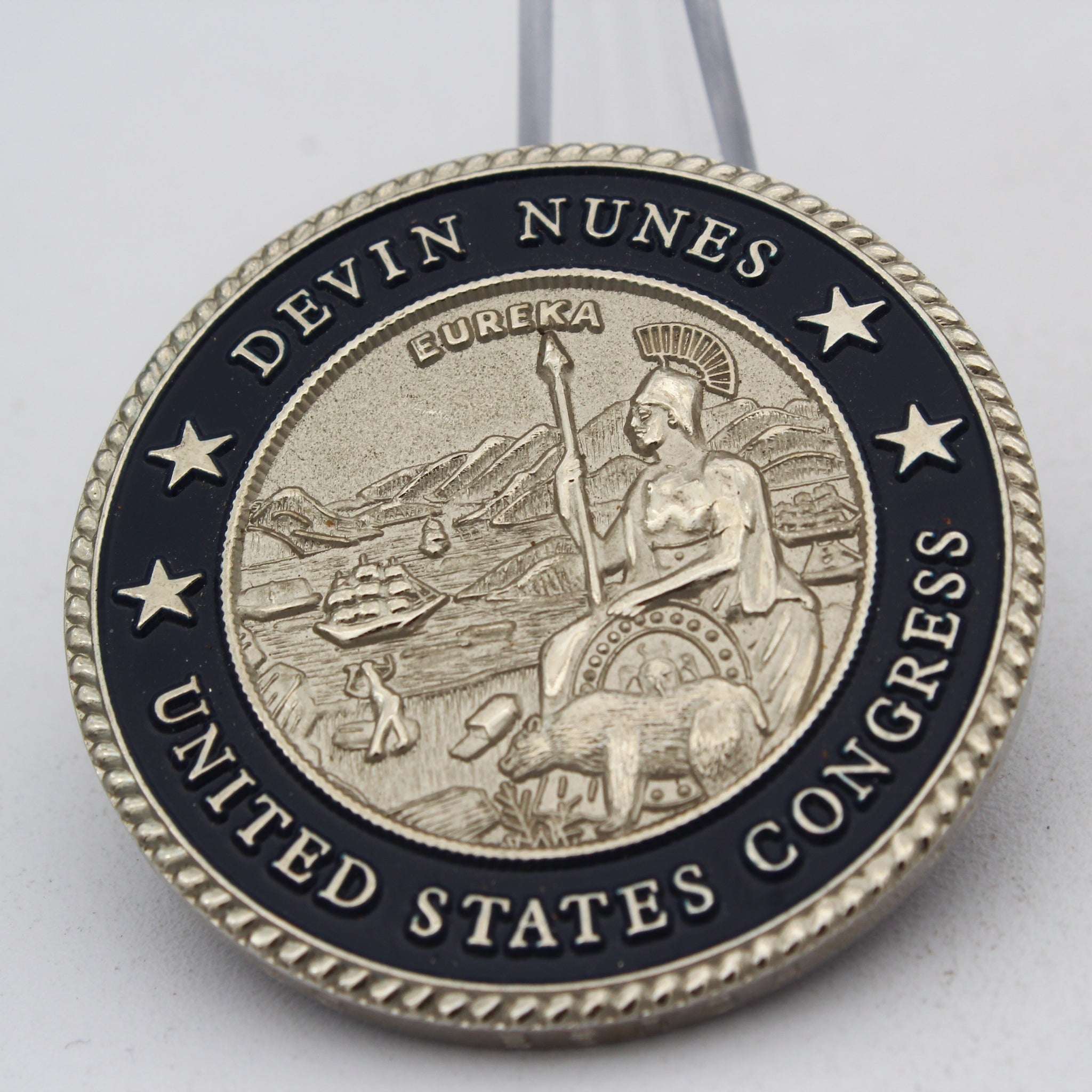 U.S. Congress Intelligence Challenge Coin 1.75” Devin Nunes Political Collectible