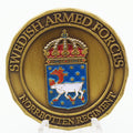 Swedish Armed Forces Norrbotten Regiment SWAFSWC Challenge Coin