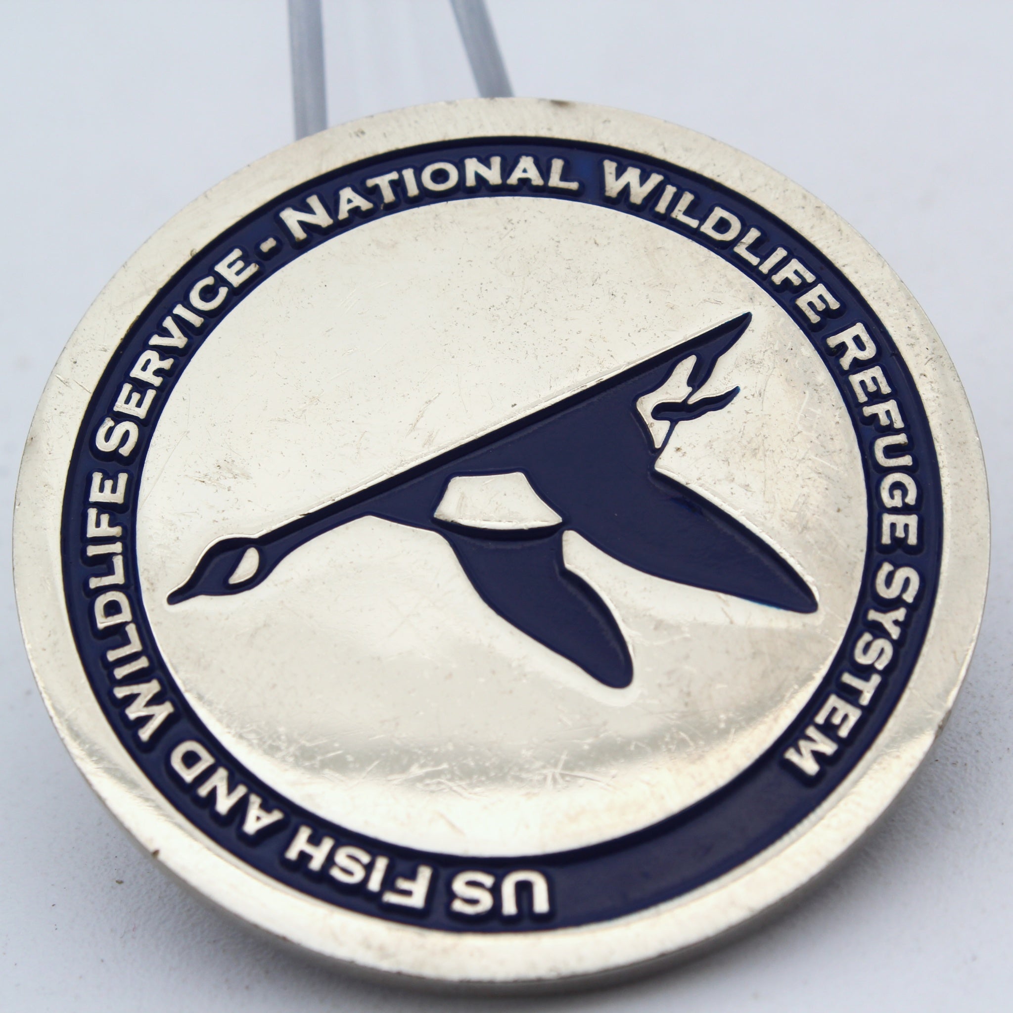 US Fish & Wildlife Service National Wildlife Refuge System Challenge Coin 2017 Wyoming Toad Conservation Area 1.75” Copper (Pre-Owned)