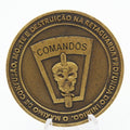 Brazil Special Forces 1º Batalhão Comandos ALFA Challenge Coin 1.75" Copper Pre-Owned