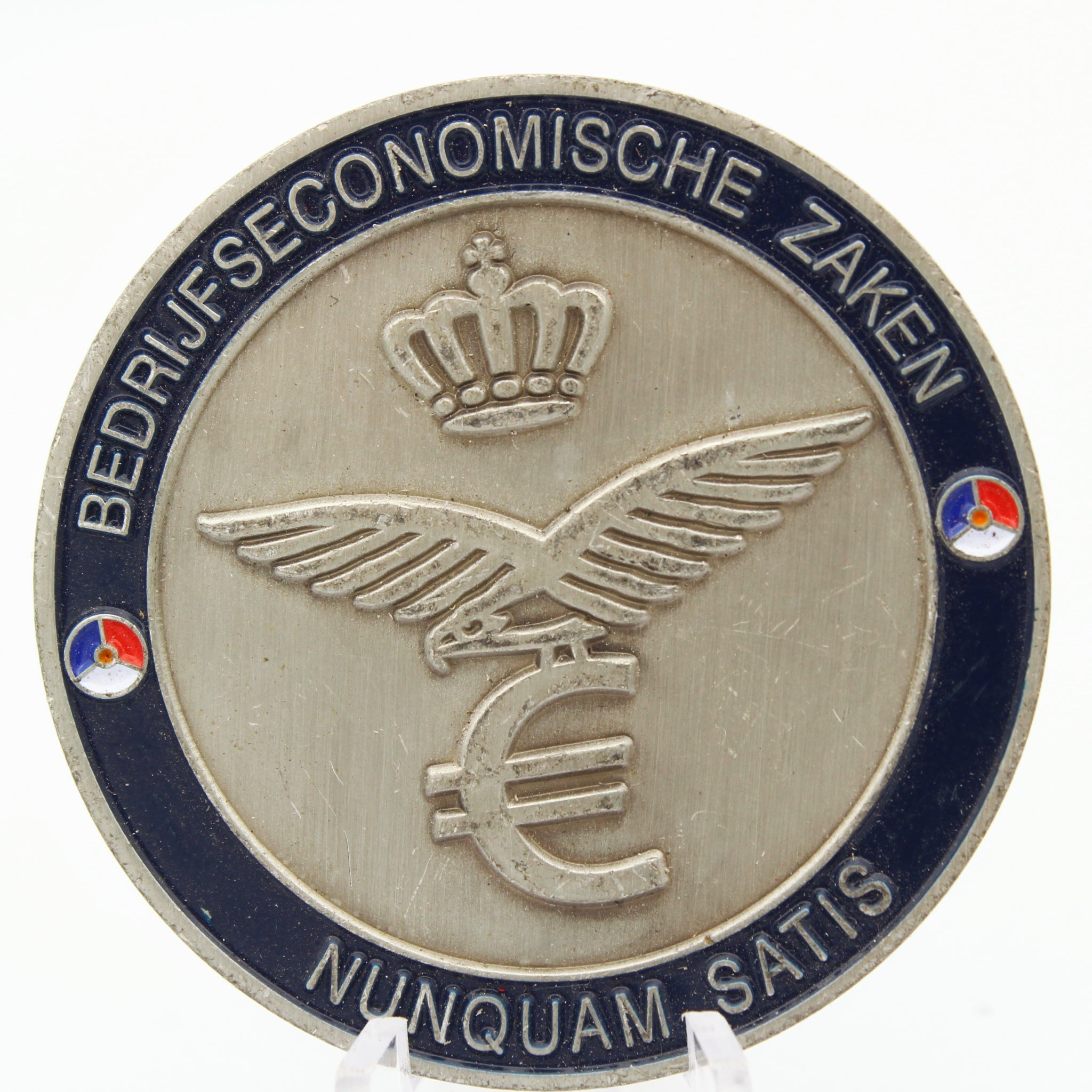 Royal Netherlands Air Force Challenge Coin “One Team One Mission” 2" Copper (Pre-Owned)