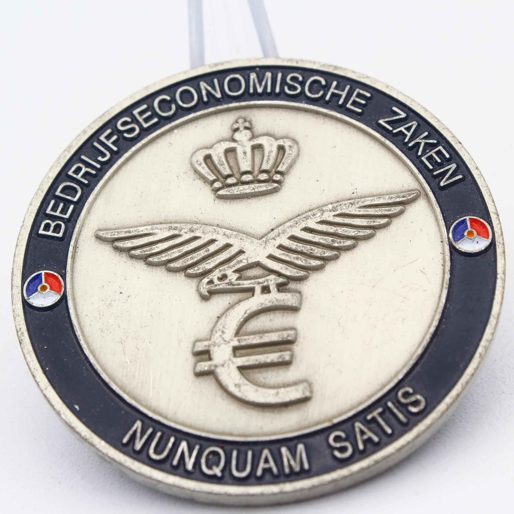 Royal Netherlands Air Force Challenge Coin “One Team One Mission” 2" Copper (Pre-Owned)