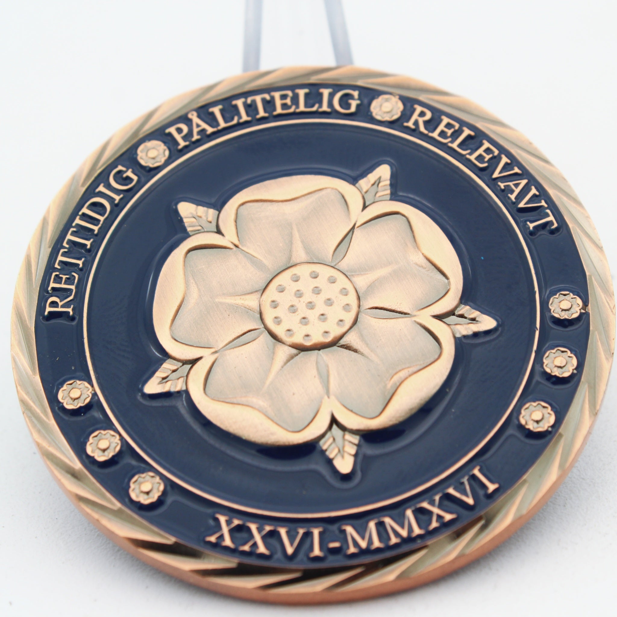 Norwegian Intelligence Task Group Afghanistan Challenge Coin 2 Inch Coppe Pre-Owned