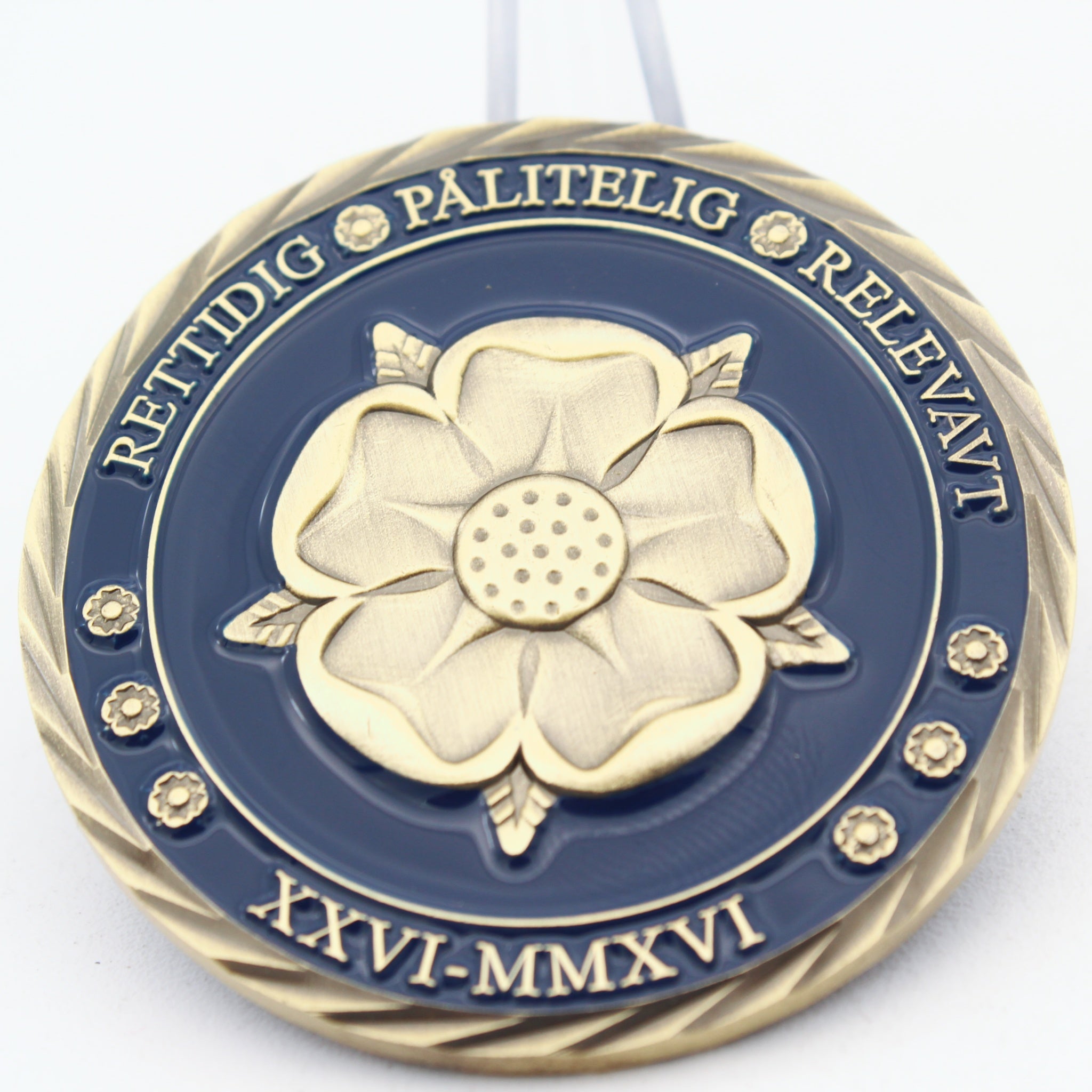 Norwegian Intelligence Task Group Afghanistan Coin 2 Inch Copper Pre-Owned