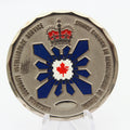Canadian Security Intelligence Service CSIS BC Region Challenge Coin 1.75” Copper Enamel Pre-Owned