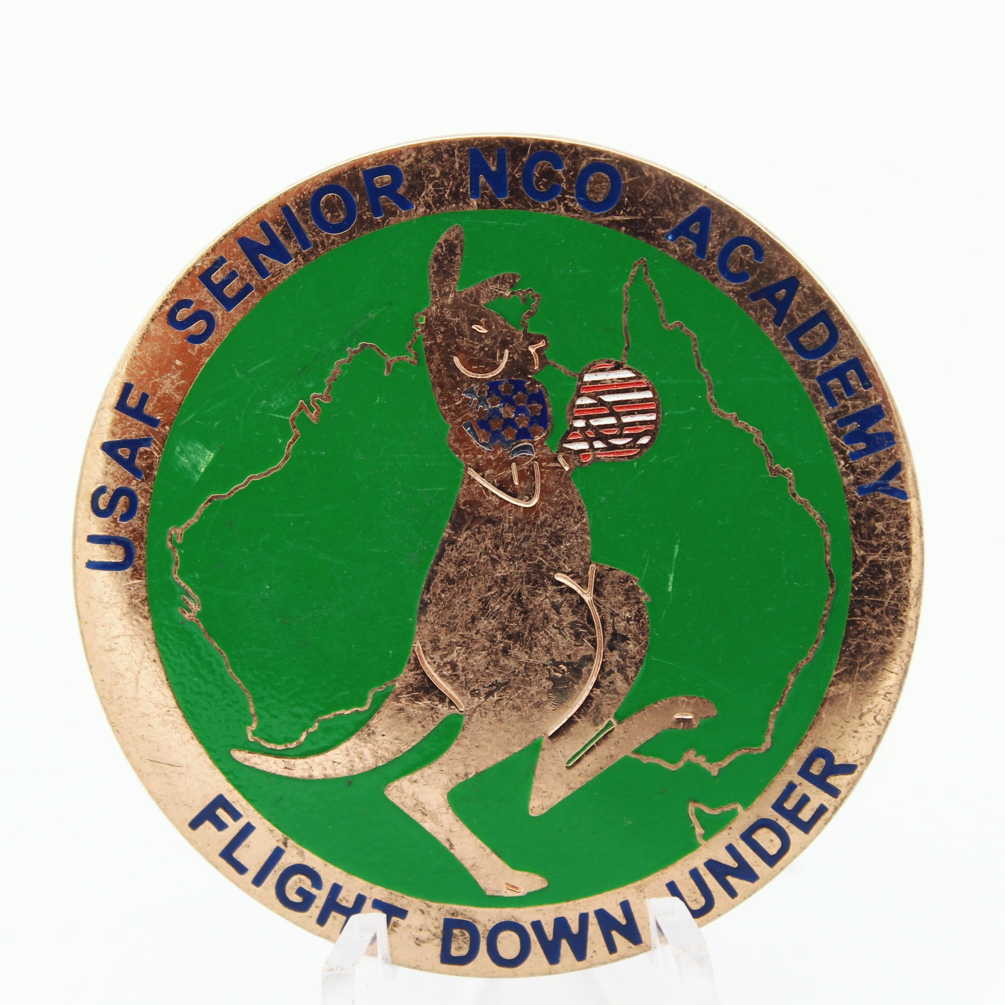 Royal Australian Air Force RAAF Perth “Per Ardua Ad Astra” Challenge Coin 1.75” Copper