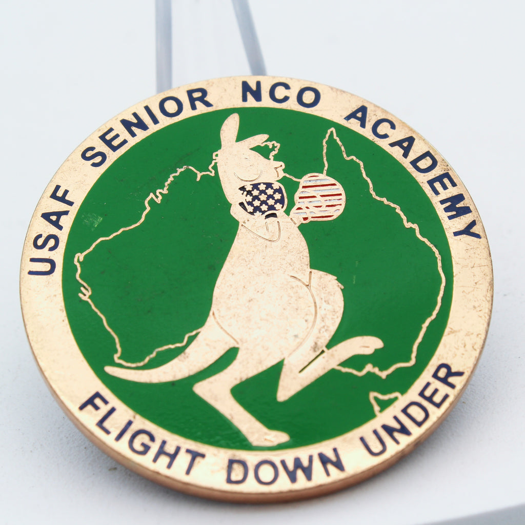 Royal Australian Air Force RAAF Perth “Per Ardua Ad Astra” Challenge Coin 1.75” Copper