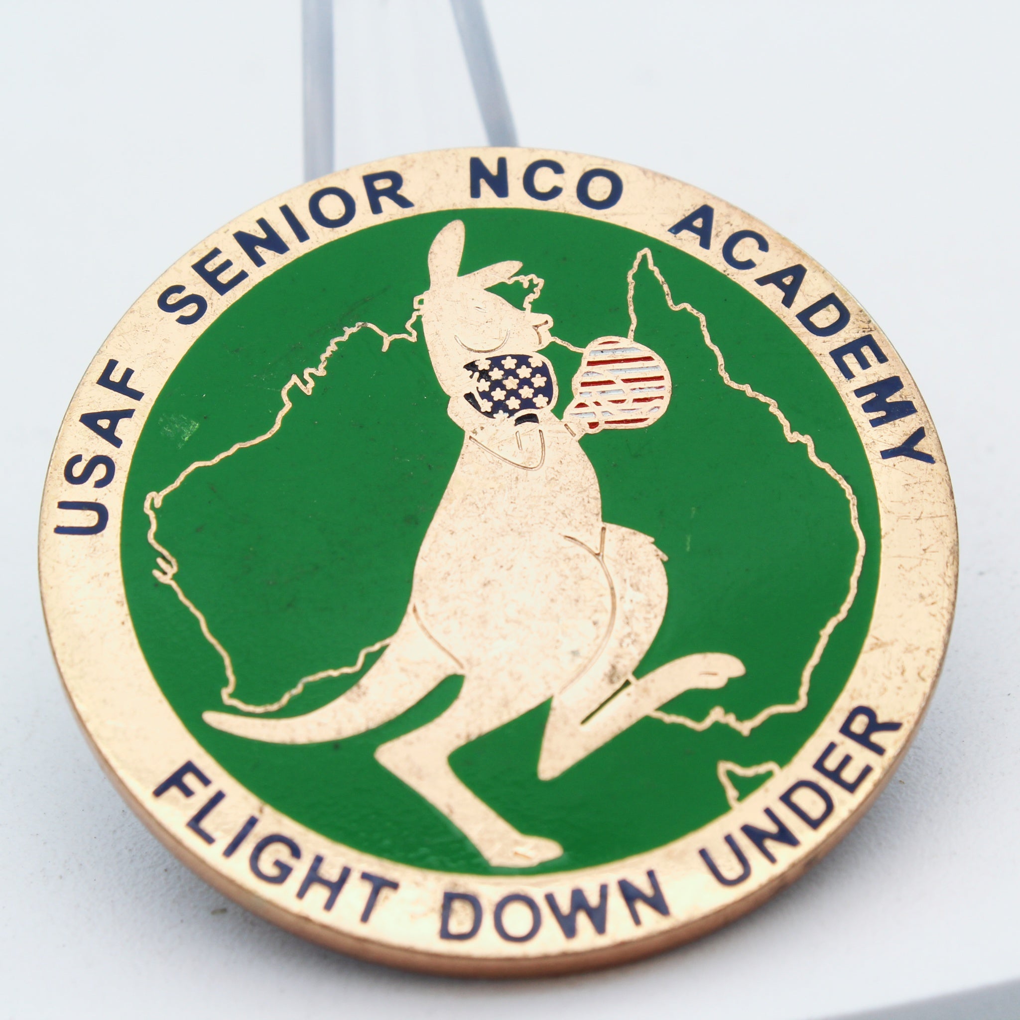 Royal Australian Air Force RAAF Perth “Per Ardua Ad Astra” Challenge Coin 1.75” Copper