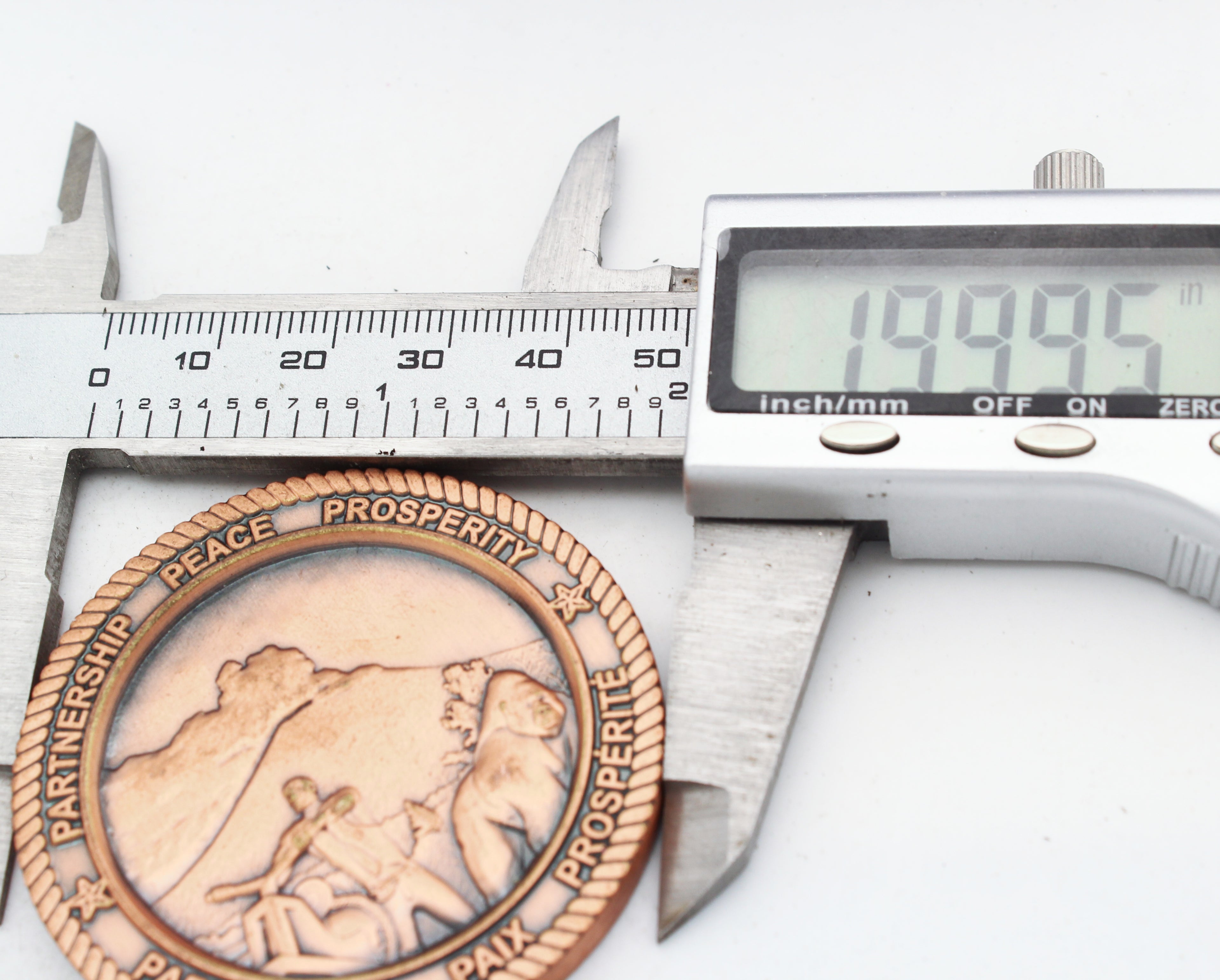 U.S. Embassy Kinshasa Eastern Congo Unit Challenge Coin 2in Copper – Pre-Owned