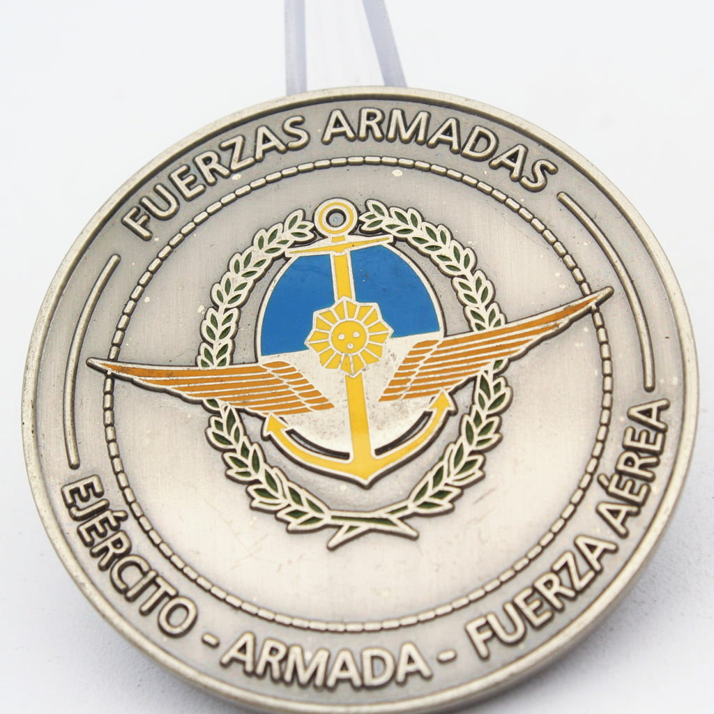 Argentina Ministry of Defense “Fuerzas Armadas” Challenge Coin 2in Copper - Pre-Owned
