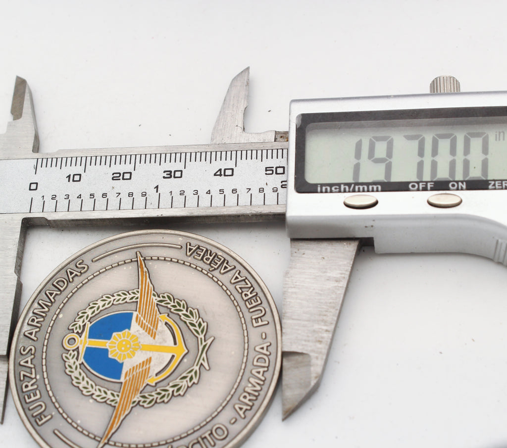 Argentina Ministry of Defense “Fuerzas Armadas” Challenge Coin 2in Copper - Pre-Owned