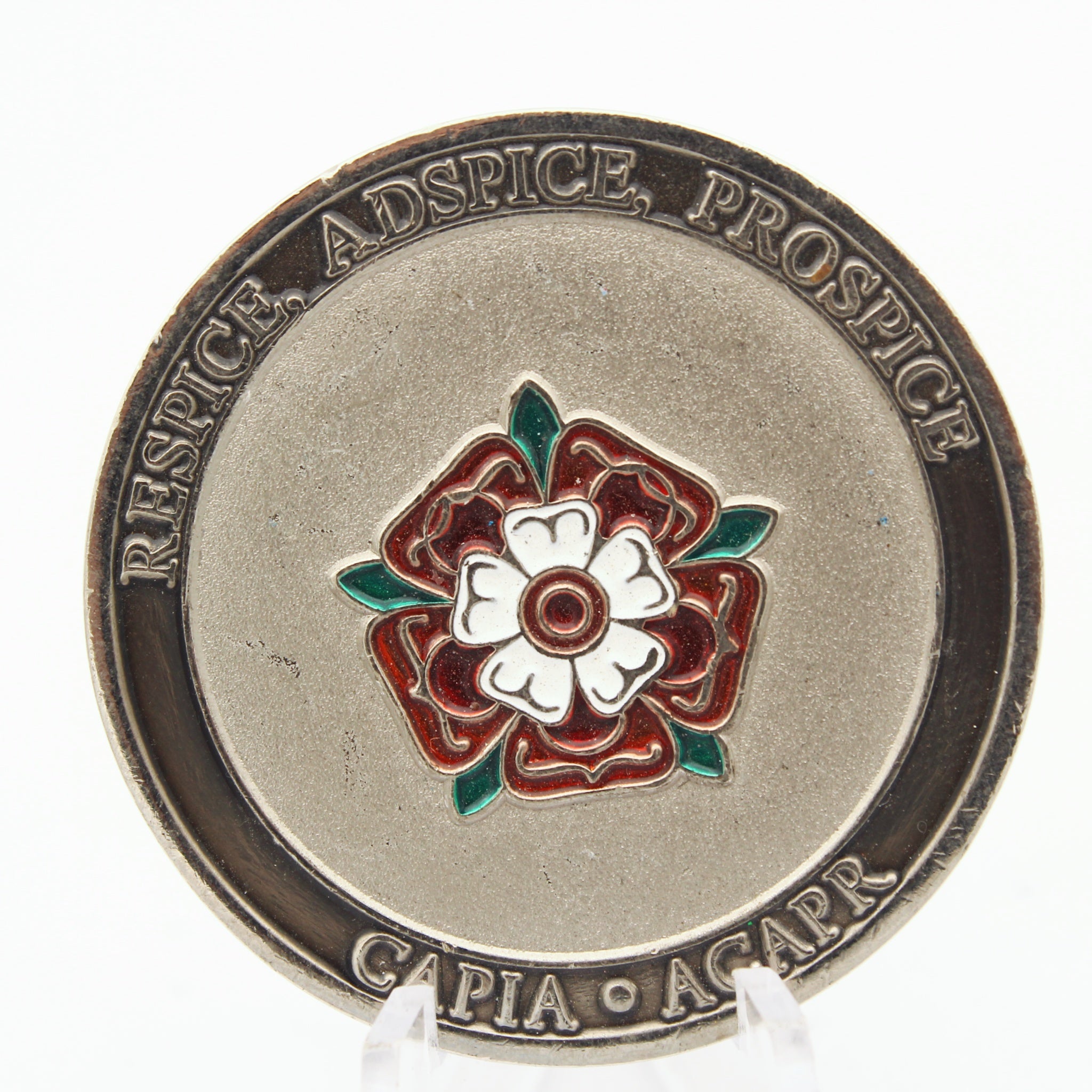 Canadian Association of Professional Intelligence Analysis CAPIA ACAPR Challenge Coin 1.75" Pre-owned