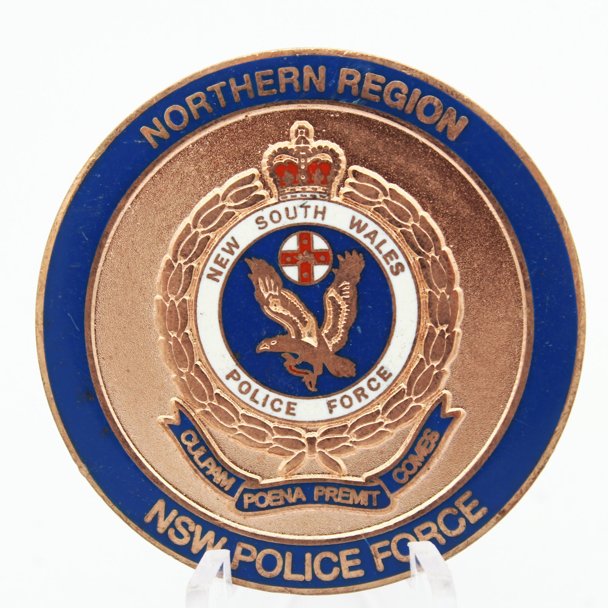 NSW Police Northern Region Women's Leadership Development Challenge Coin 1.65” Pre-owned