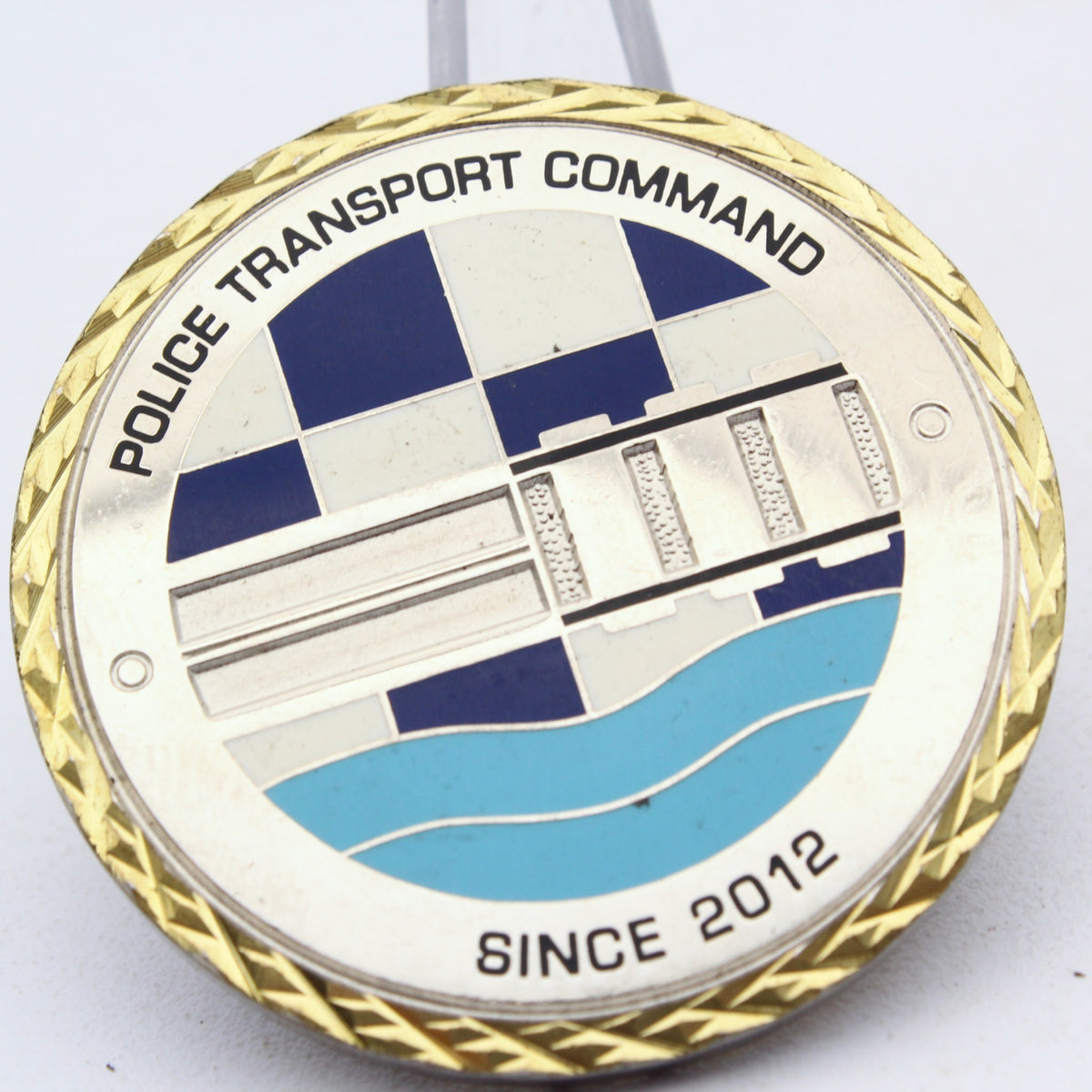NSW Police Force Transport Command Challenge Coin 1.65 Inch Pre-Owned