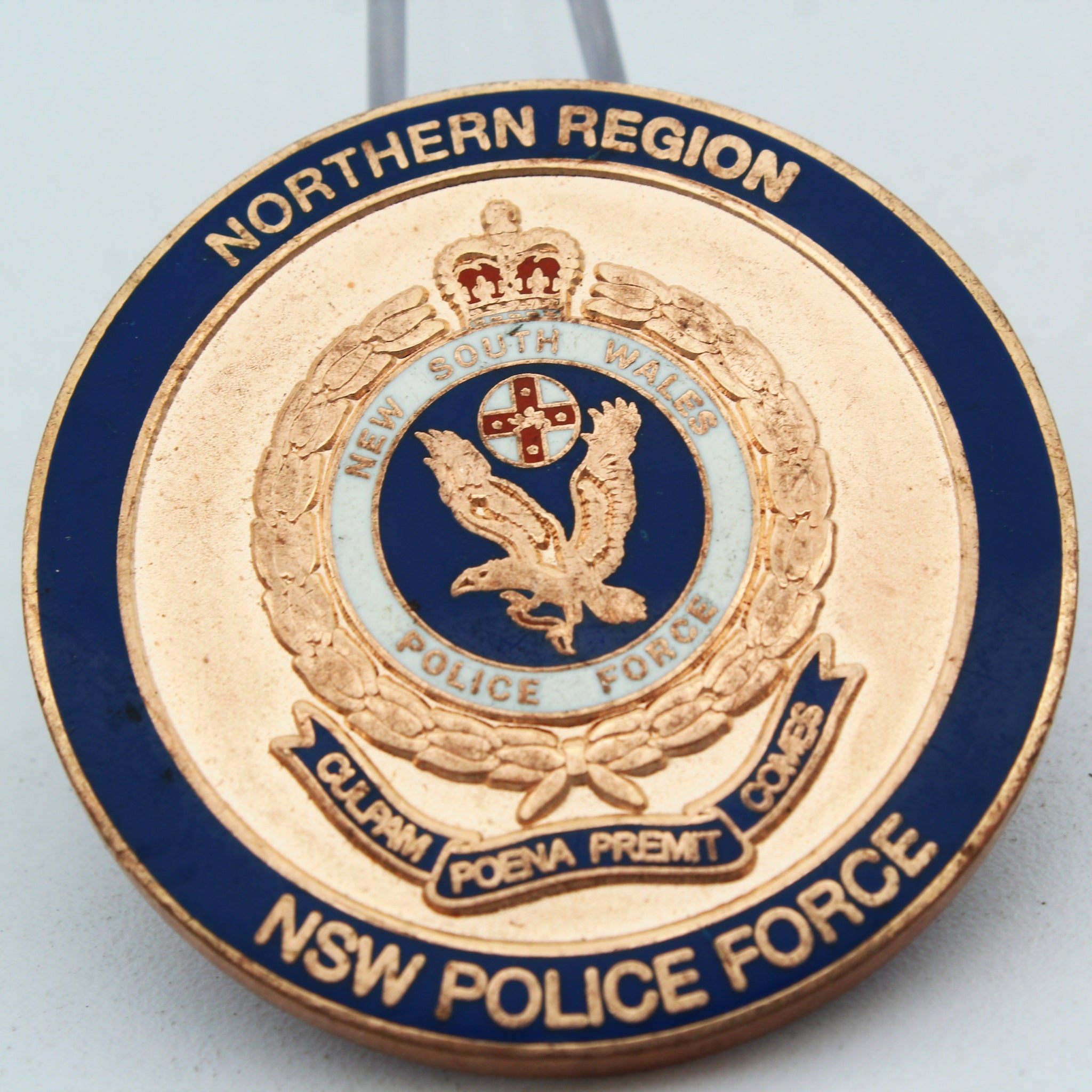 NSW Police Northern Region Women's Leadership Development Challenge Coin 1.65” Pre-owned